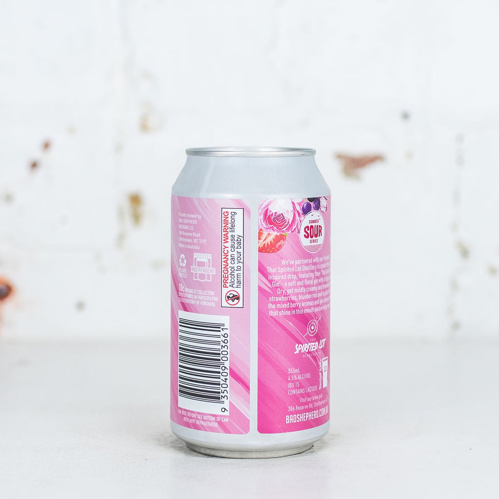 Bad Shepherd x That Spirited Lot 'Pink Gin Fizz' Berry Sour