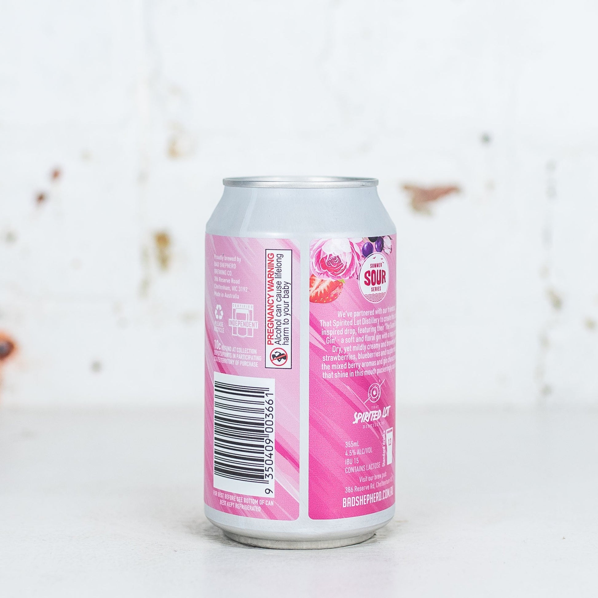 Bad Shepherd x That Spirited Lot 'Pink Gin Fizz' Berry Sour