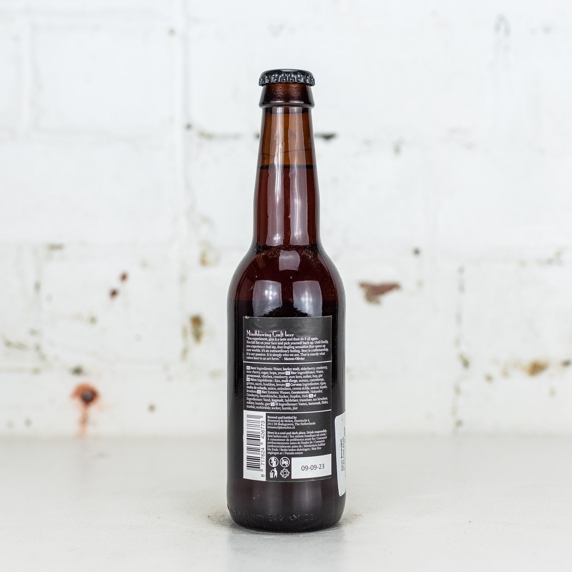De Molen x Rodenbach 'Wieken & Krieken' Red Fruit Barley Wine 330ml