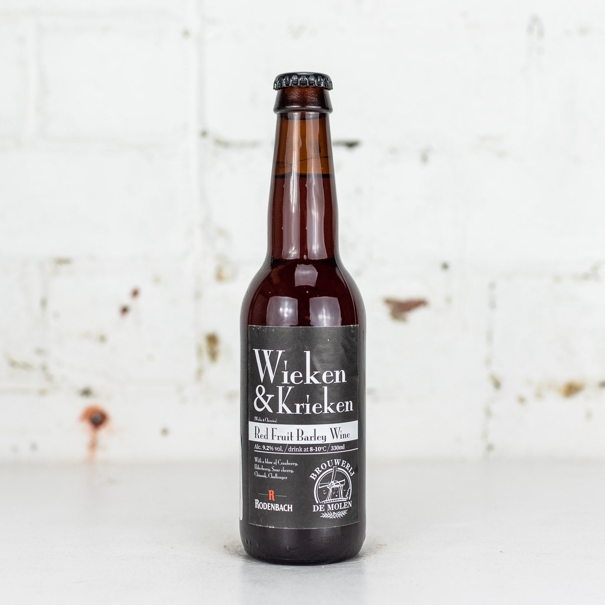 De Molen x Rodenbach 'Wieken & Krieken' Red Fruit Barley Wine 330ml
