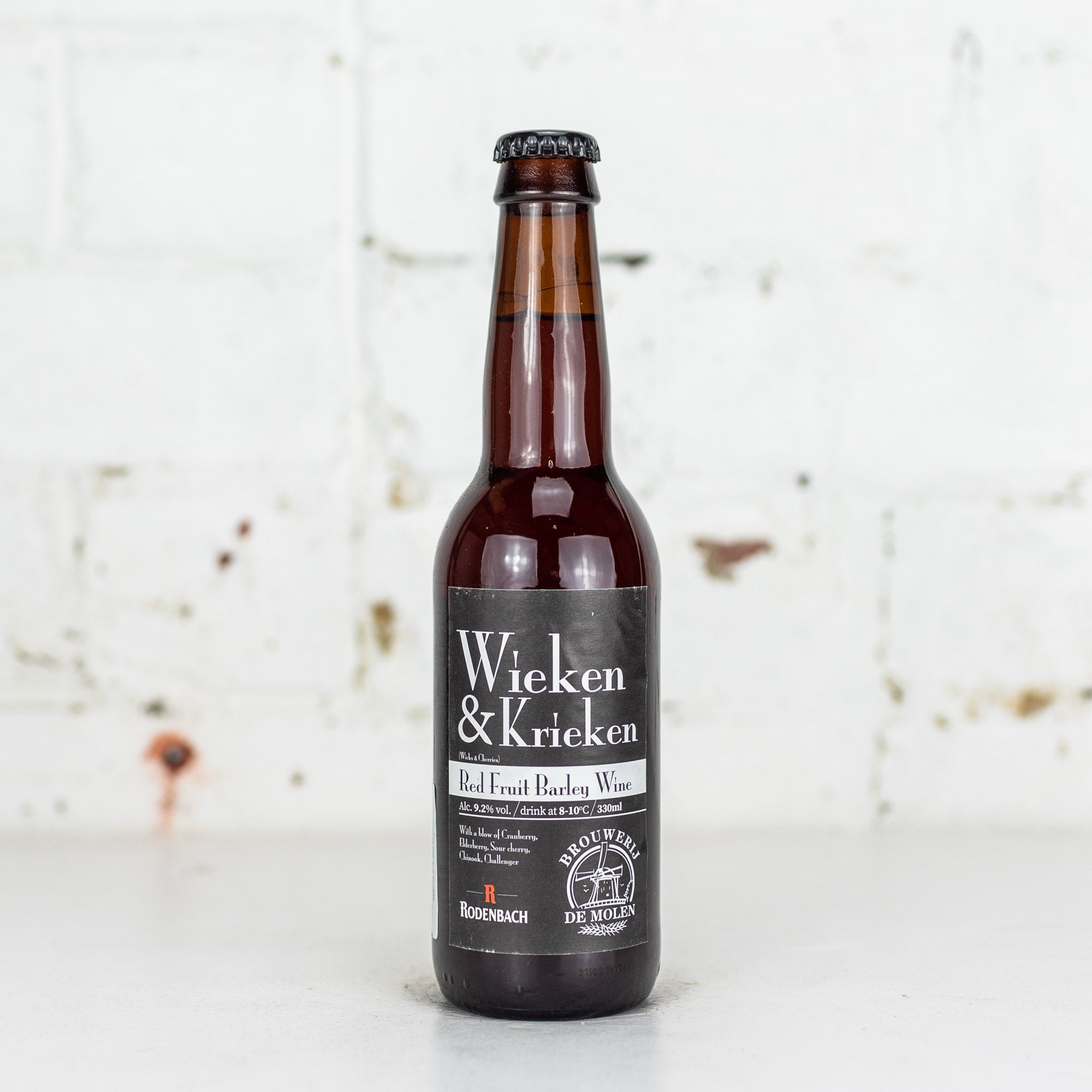 De Molen x Rodenbach 'Wieken & Krieken' Red Fruit Barley Wine 330ml