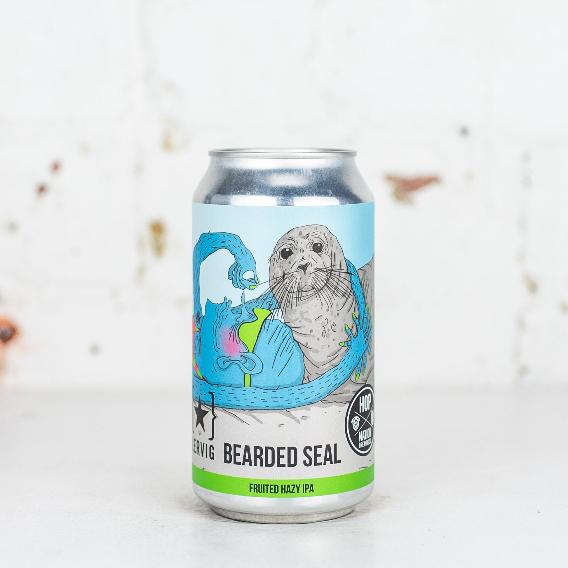 Hop Nation x LERVIG 'Bearded Seal' DDH Hazy IPA