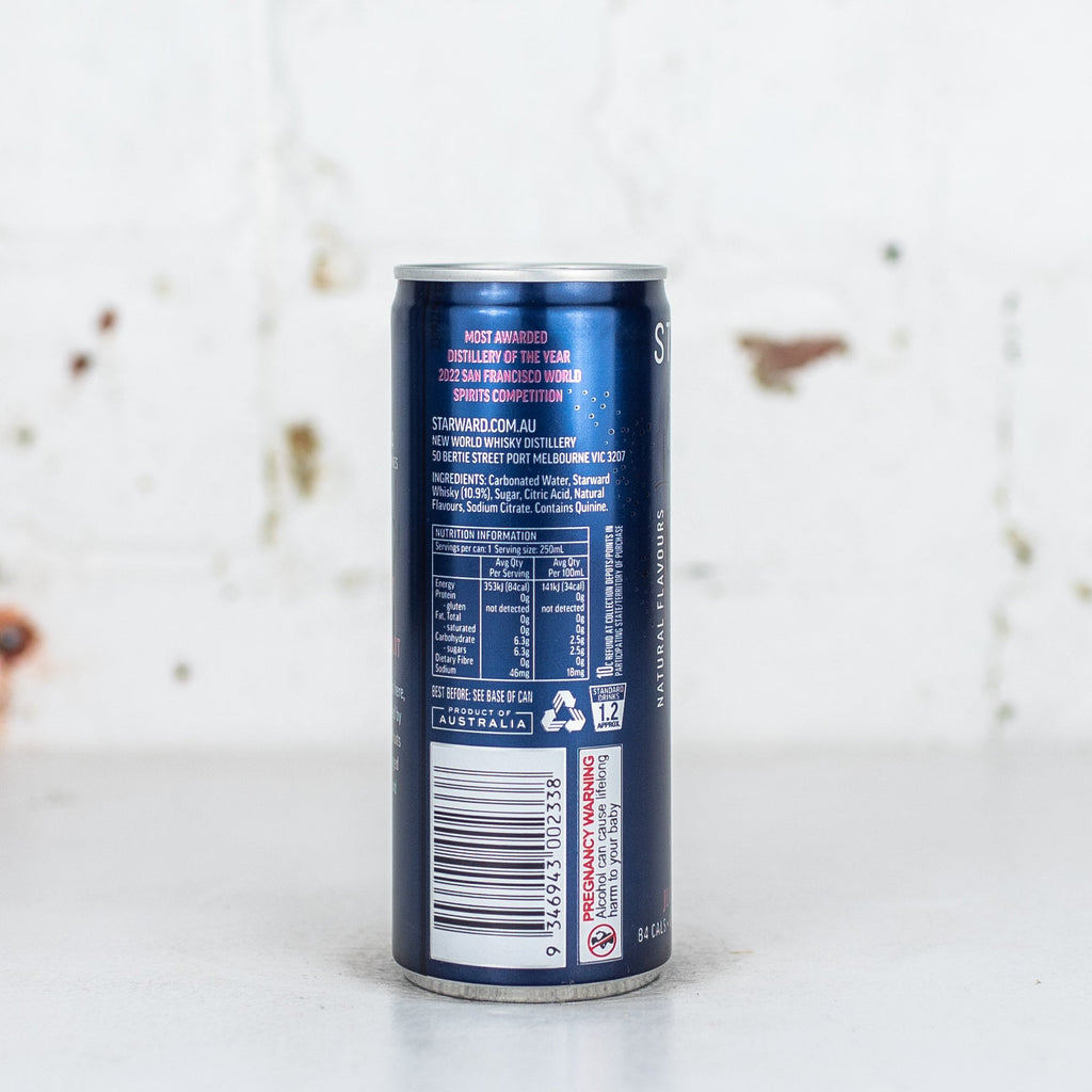 Starward - Tonic & Ruby Grapefruit Whisky Cocktail