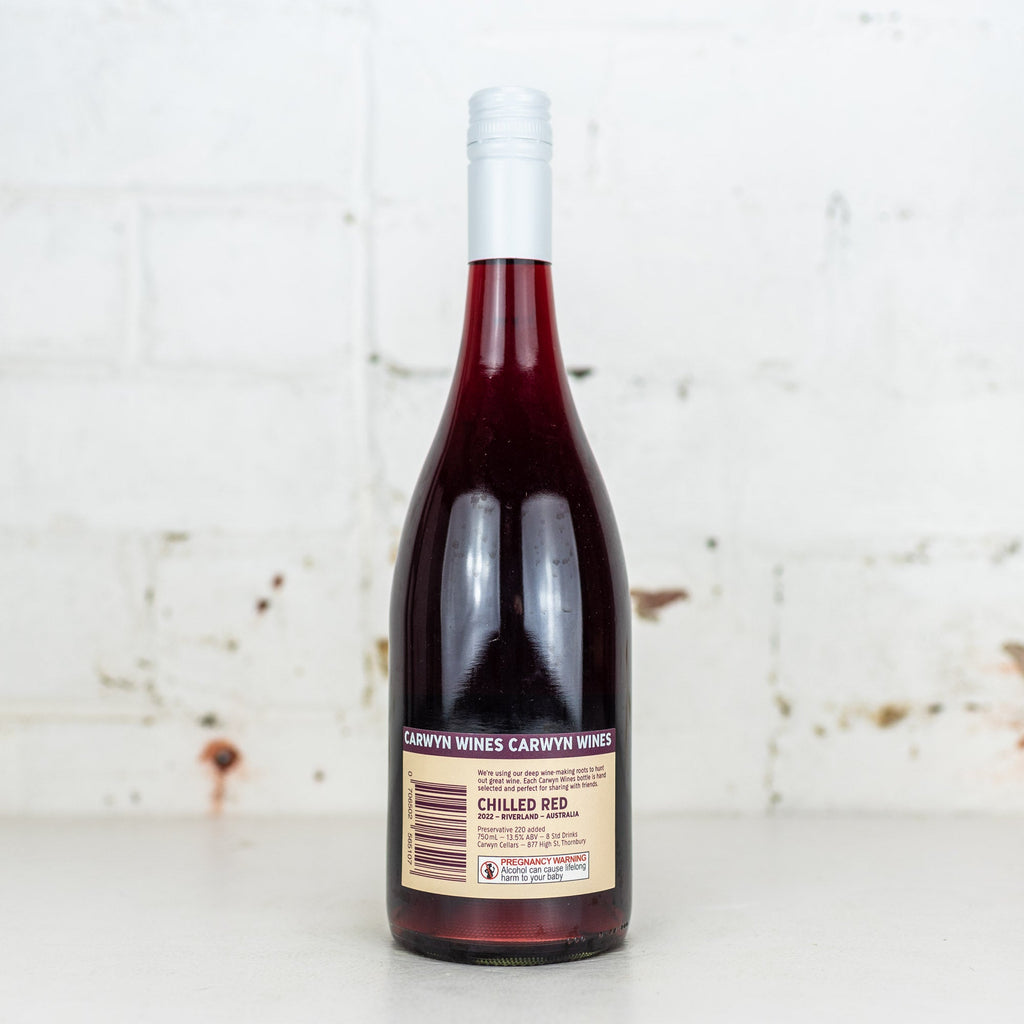 Carwyn Wines - Chilled Red 2022 750ml