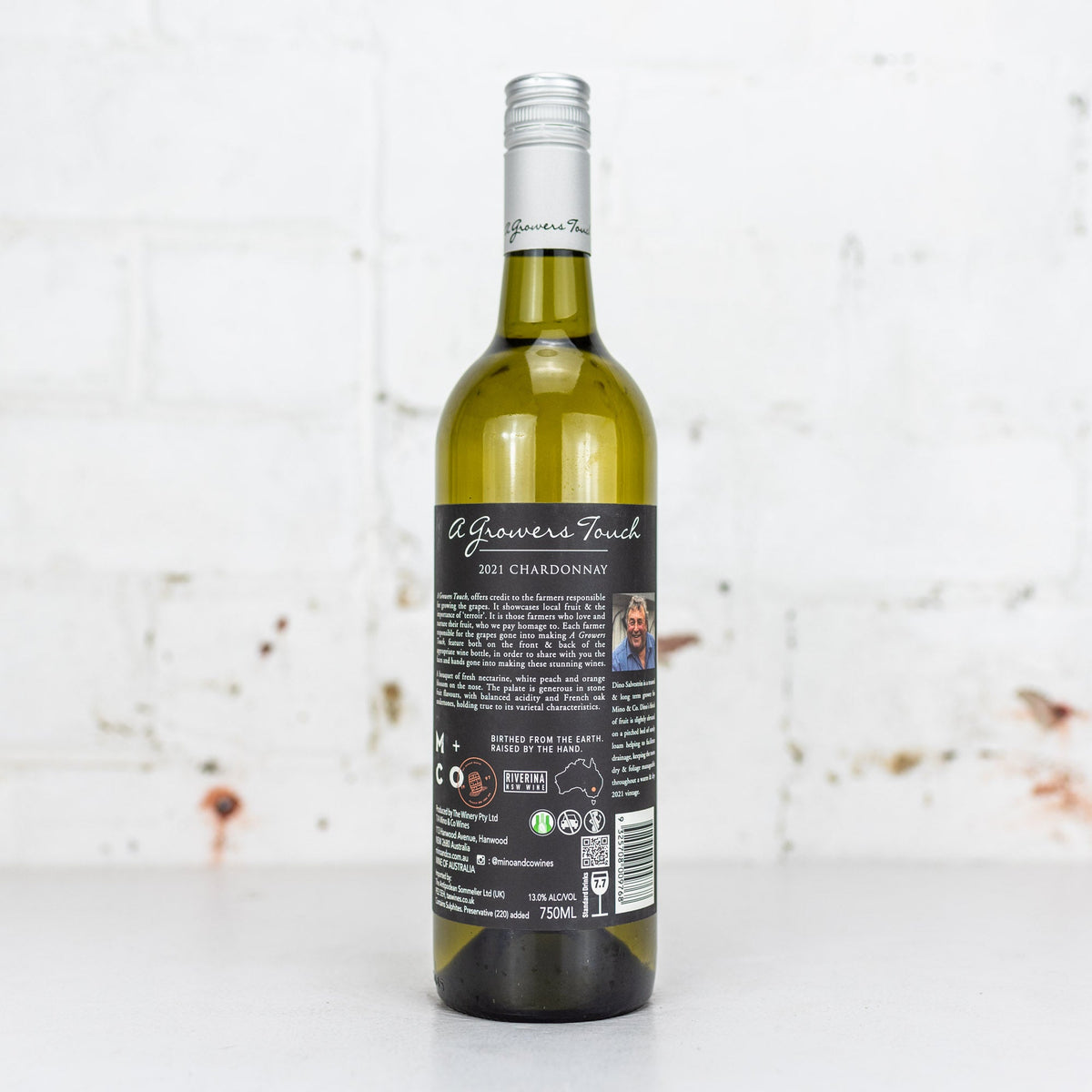 Mino & Co - A Grower's Touch Chardonnay 750ml