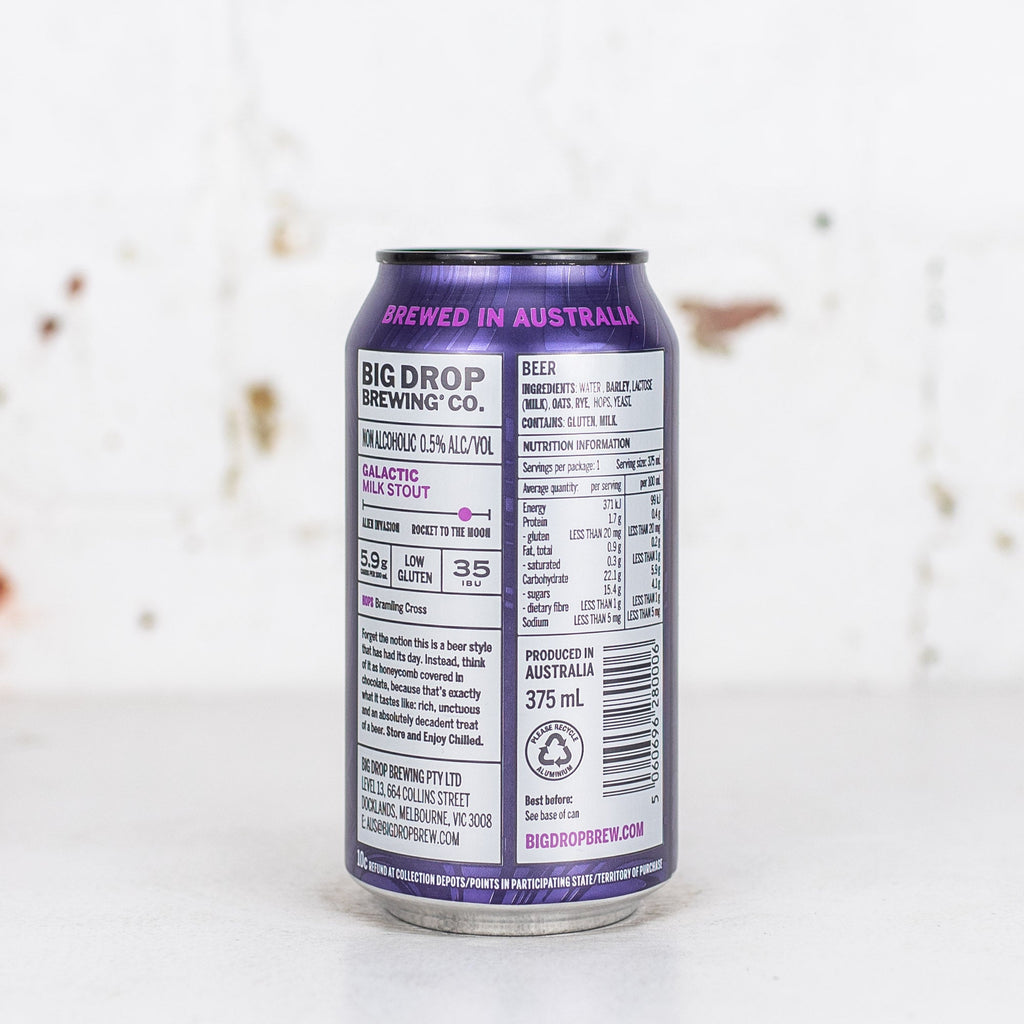 Big Drop - Galactic Milk Stout Non Alc