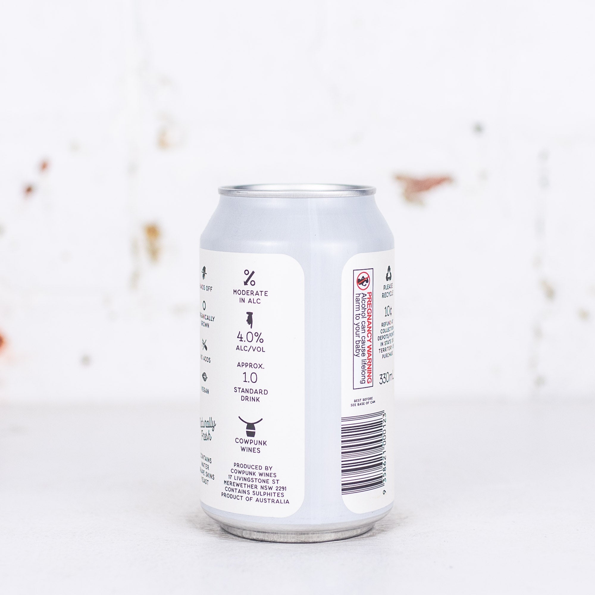 Fuzzy Bare - Pinot Gris Piquette 330ml