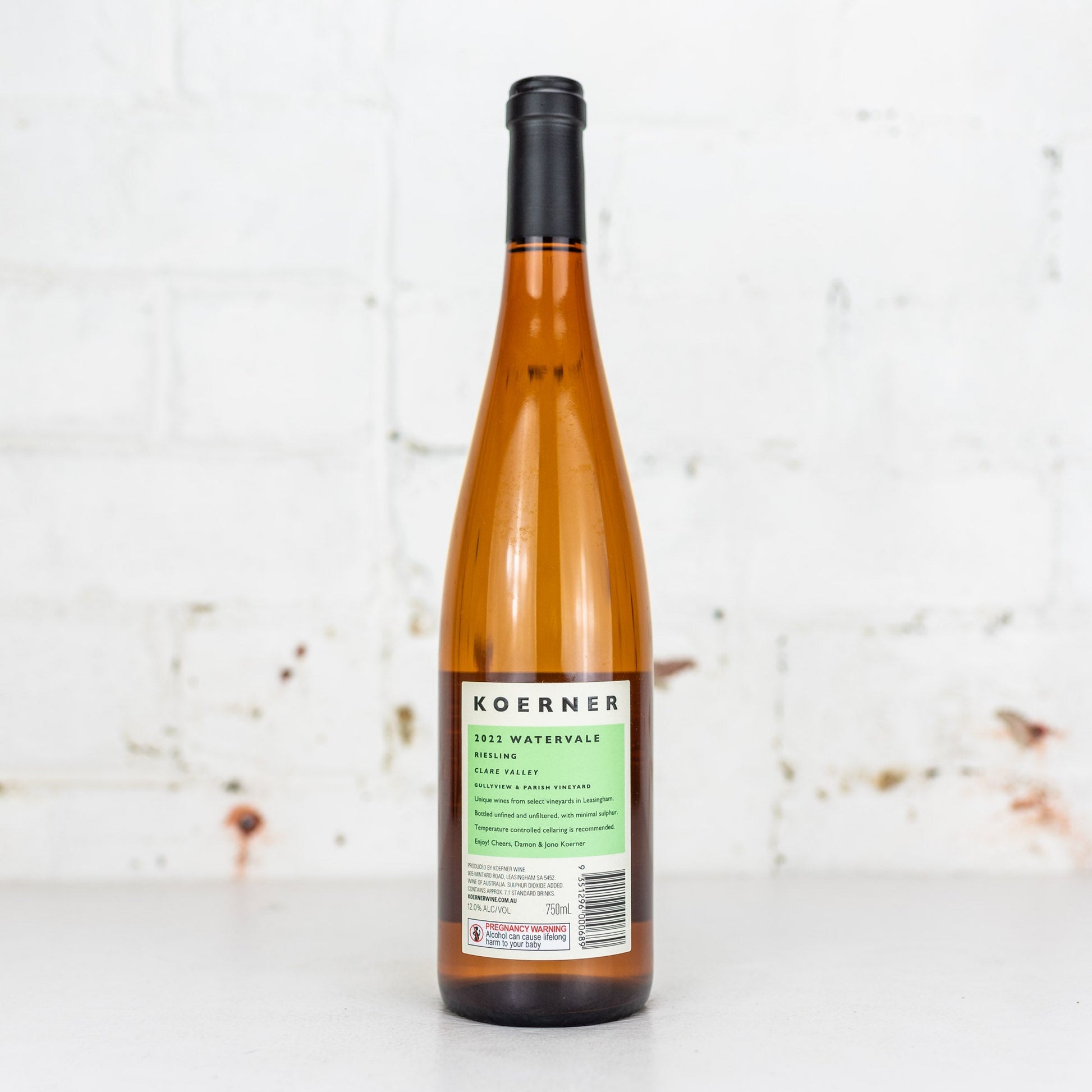 Koerner - Watervale Riesling 2022 750ml