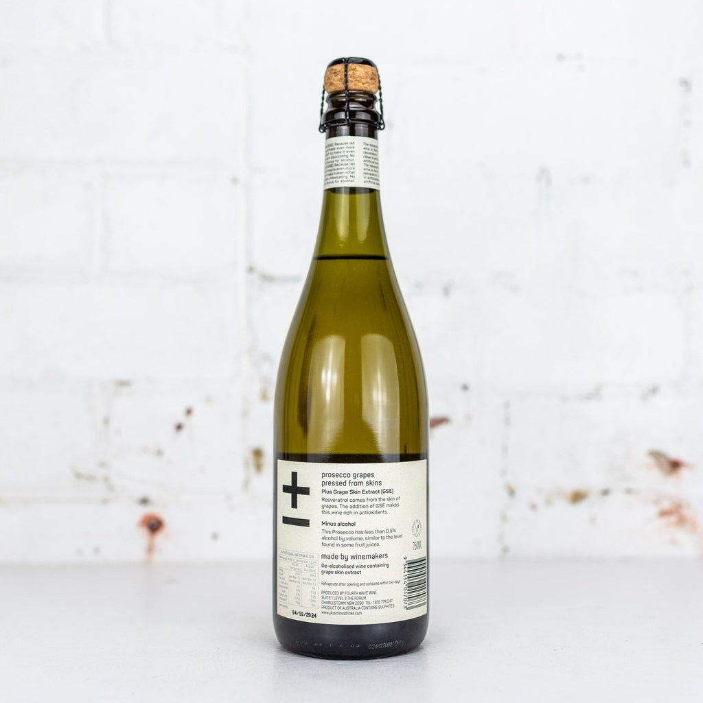 Plus & Minus - Non Alc Prosecco 750ml