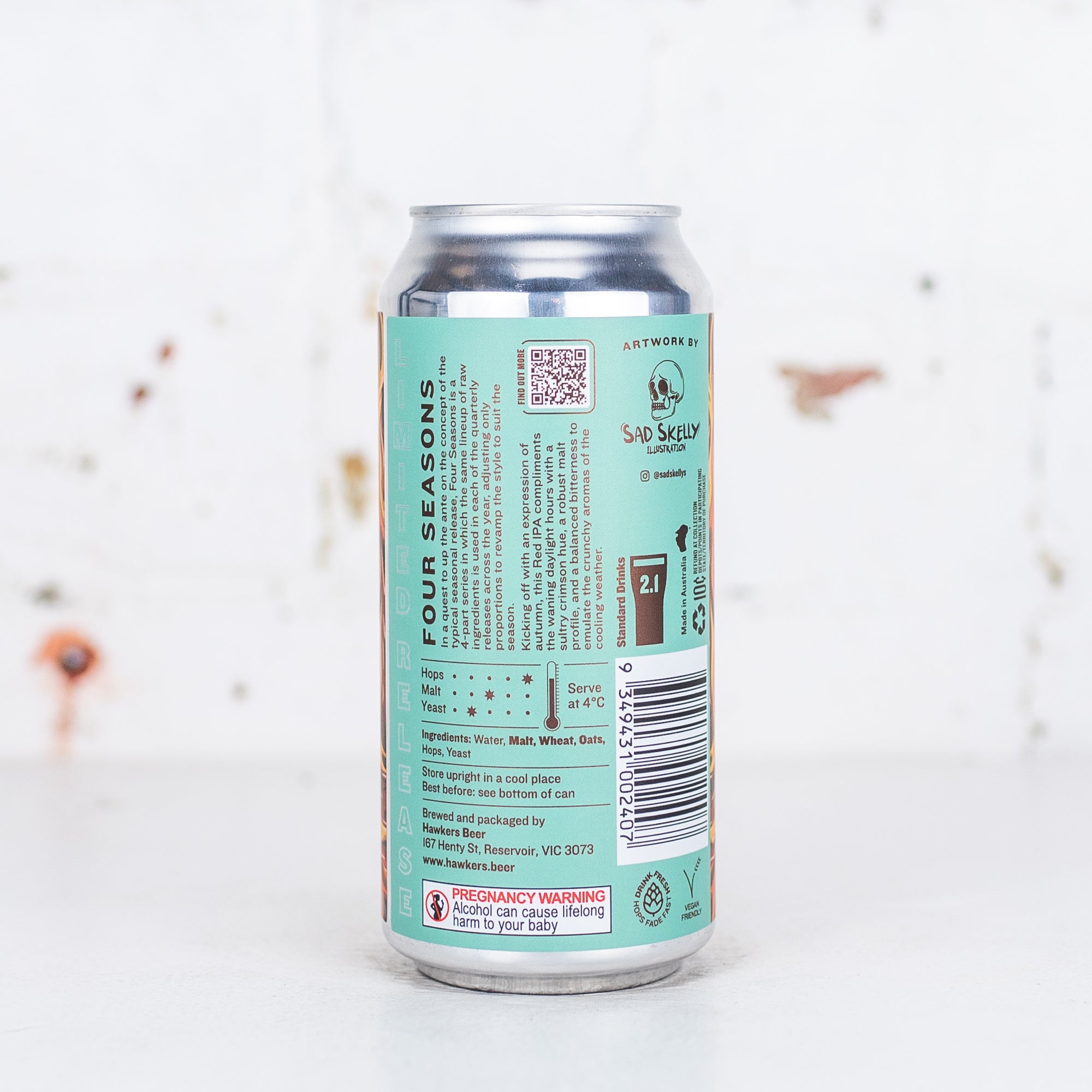 Hawkers - Four Seasons Autumn Red IPA