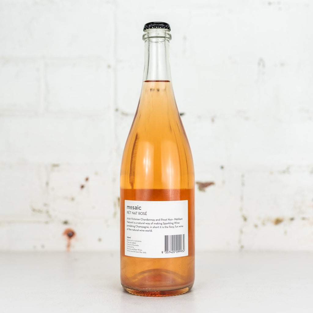 Mosaic Wines - Rose Pet Nat 750ml
