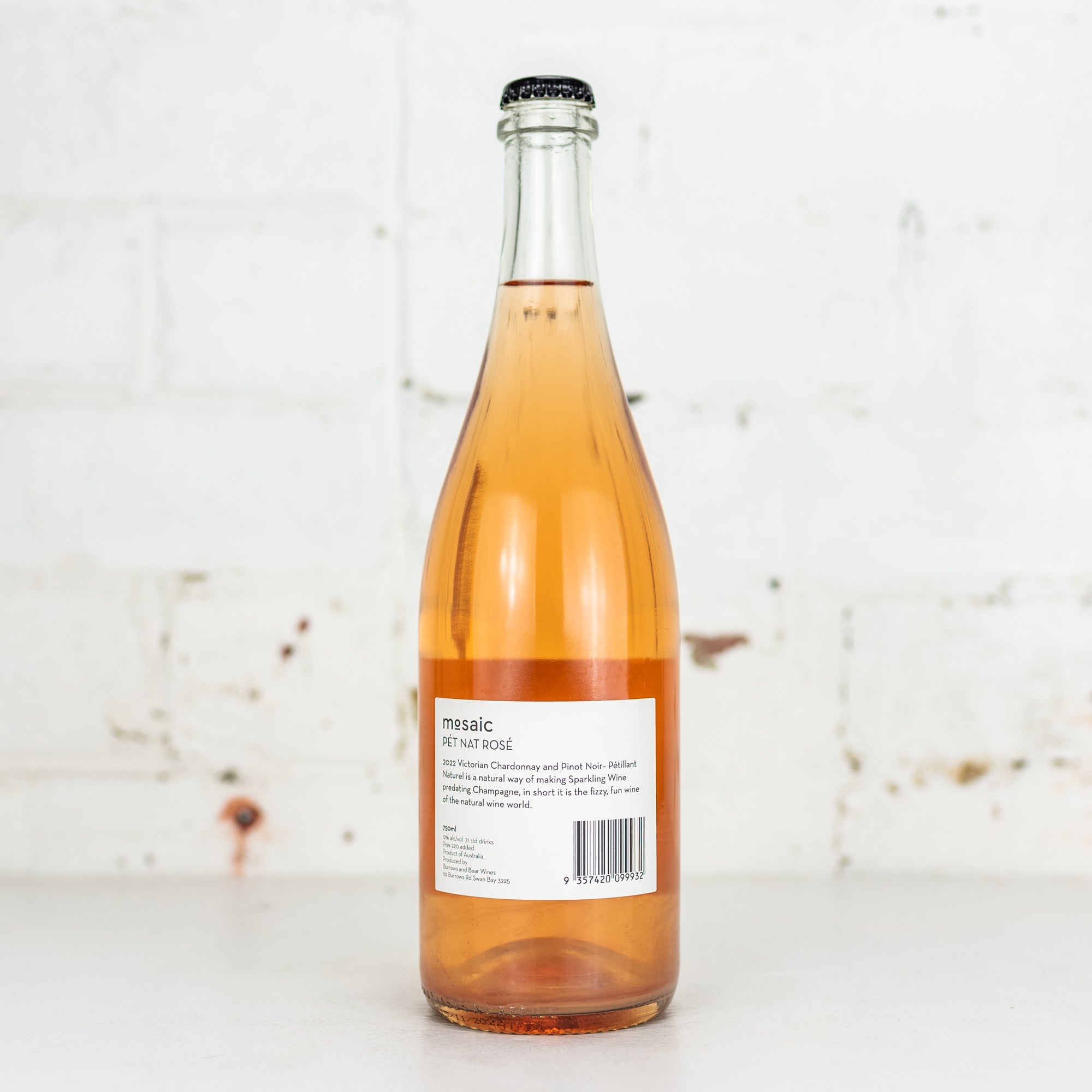 Mosaic - Rose Pet Nat 750ml
