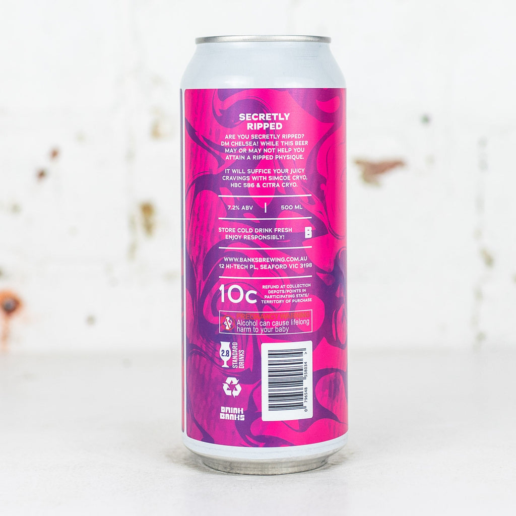Banks - Secretly Ripped Hazy IPA