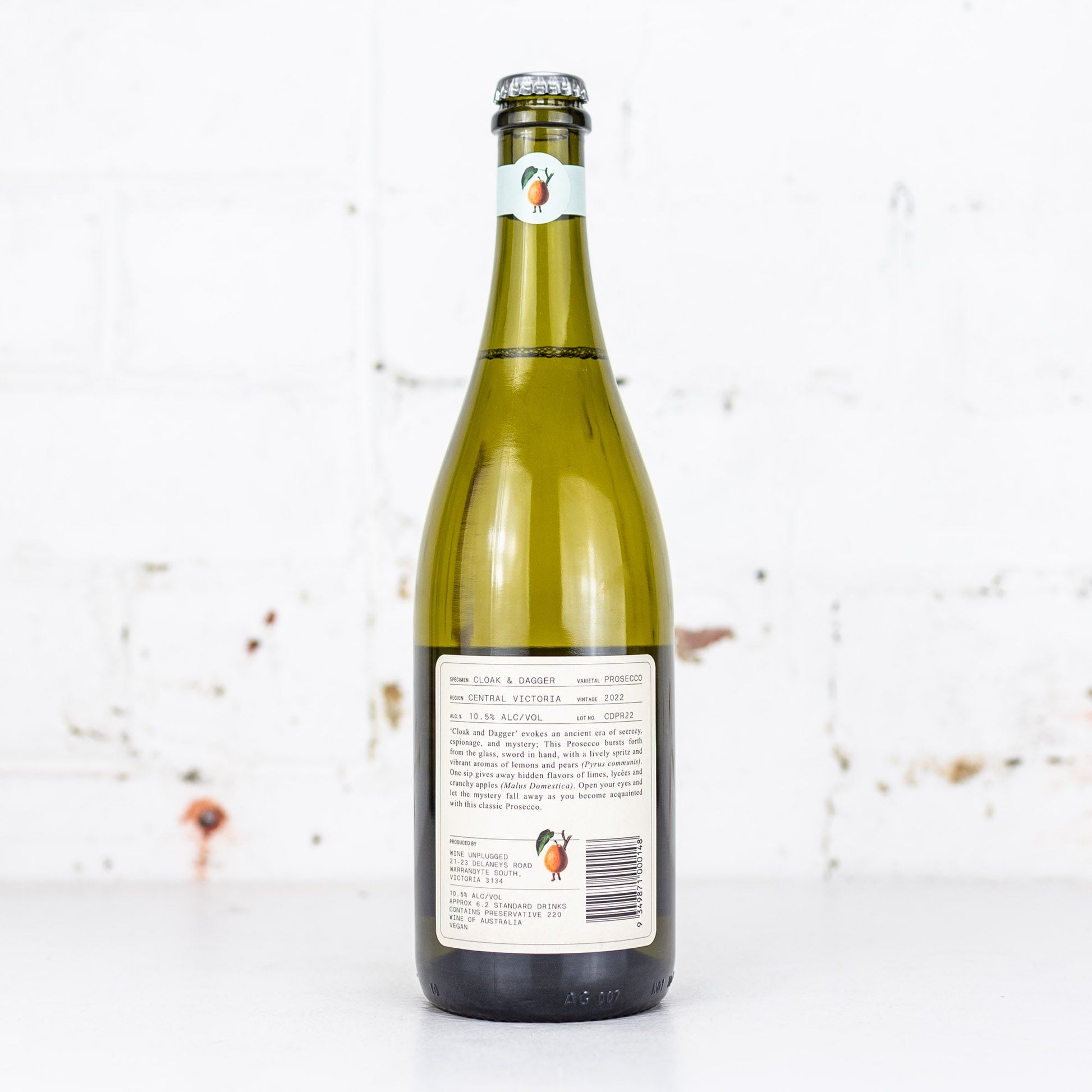 Cloak & Dagger - Prosecco 2022 750ml