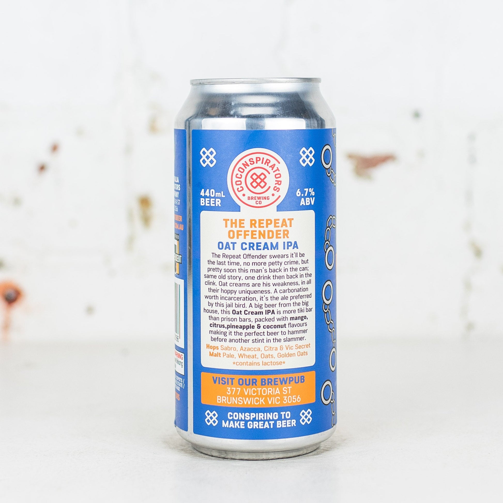 CoConspirators - The Repeat Offender Oat Cream IPA