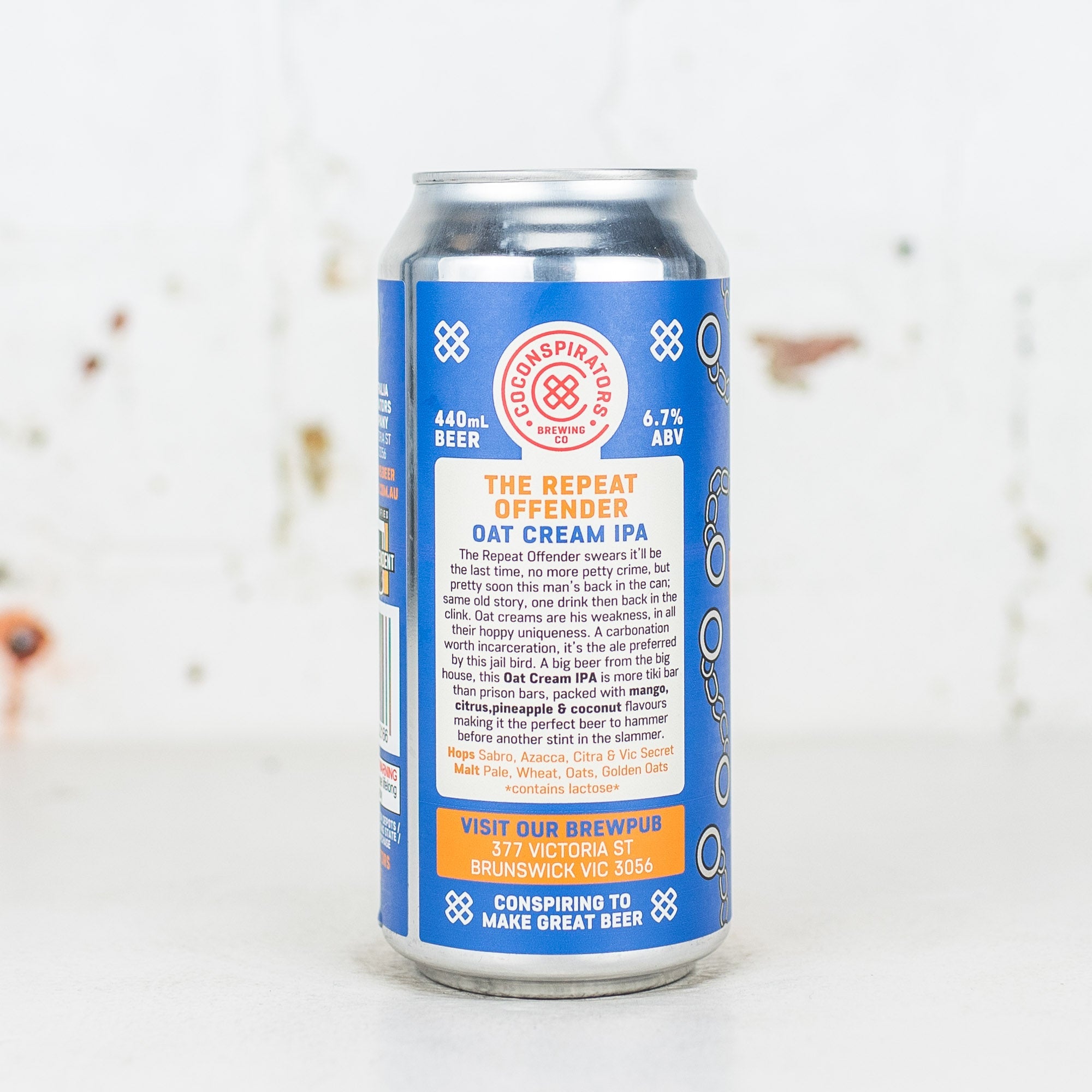 CoConspirators - The Repeat Offender Oat Cream IPA