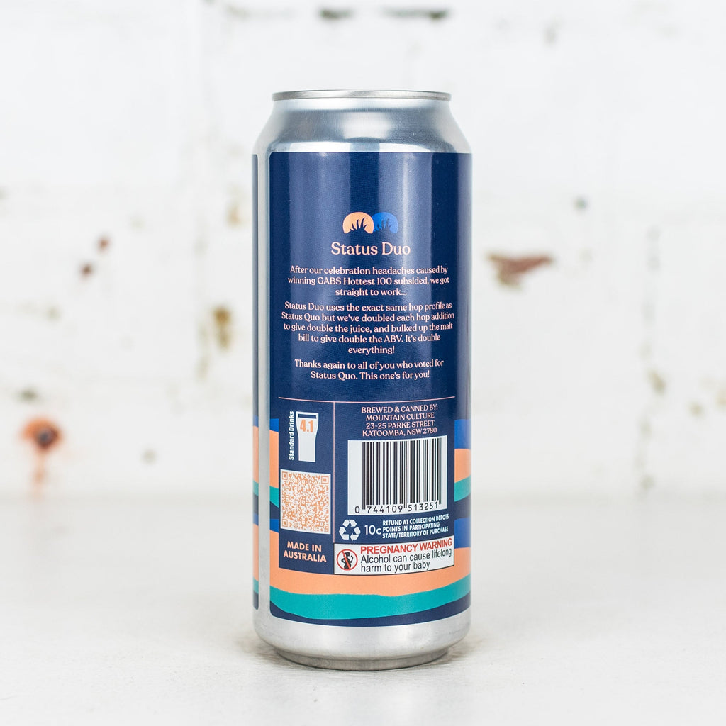 Mountain Culture - Status Duo Triple NEIPA