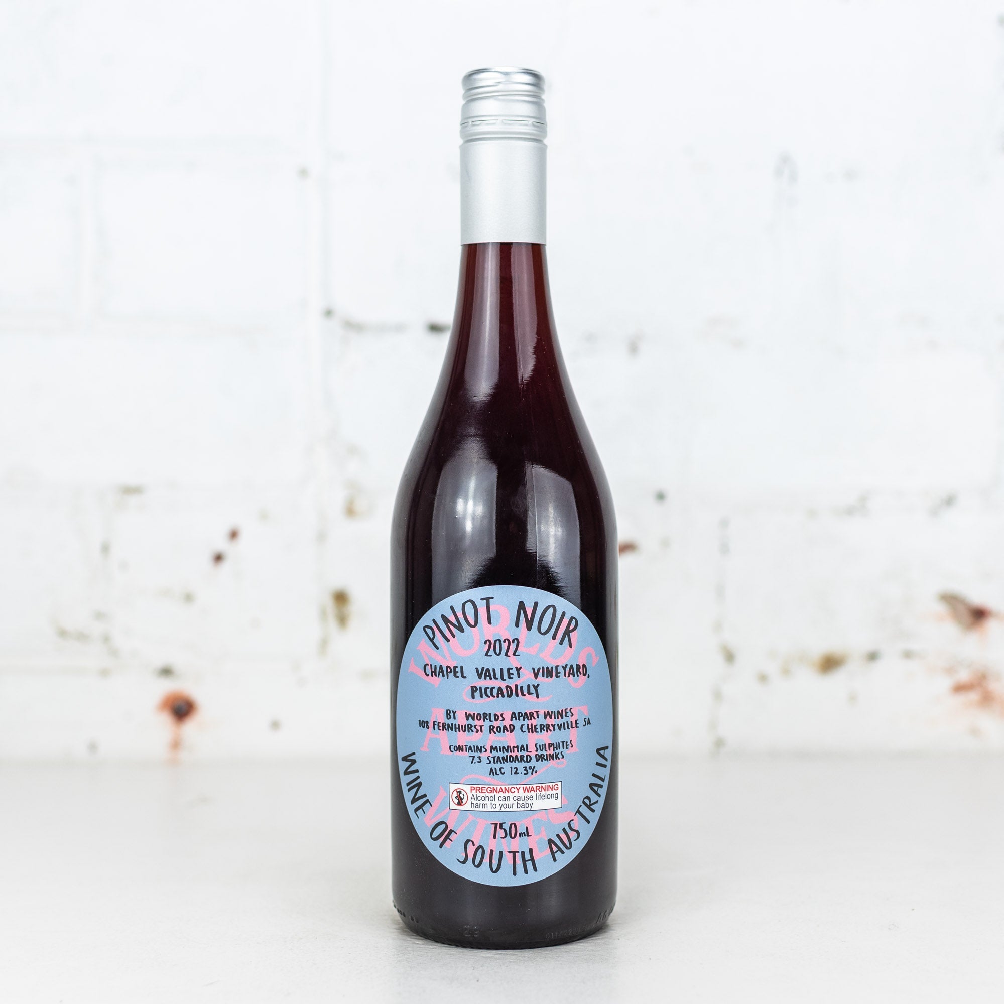 Worlds Apart - Mountain Tops Pinot Noir 2022 750ml