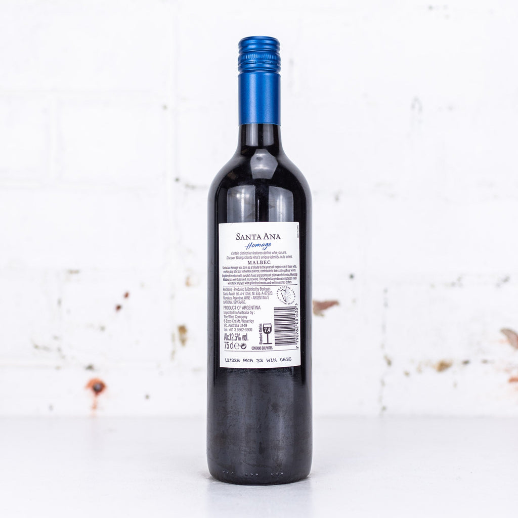 Santa Ana - Homage Malbec 2021 750ml