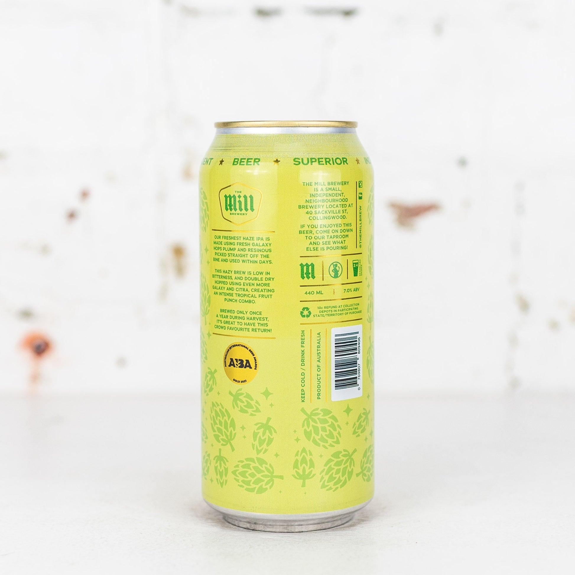 The Mill - Freshest Haze 2023 Galaxy Wet Hop DDH Hazy IPA