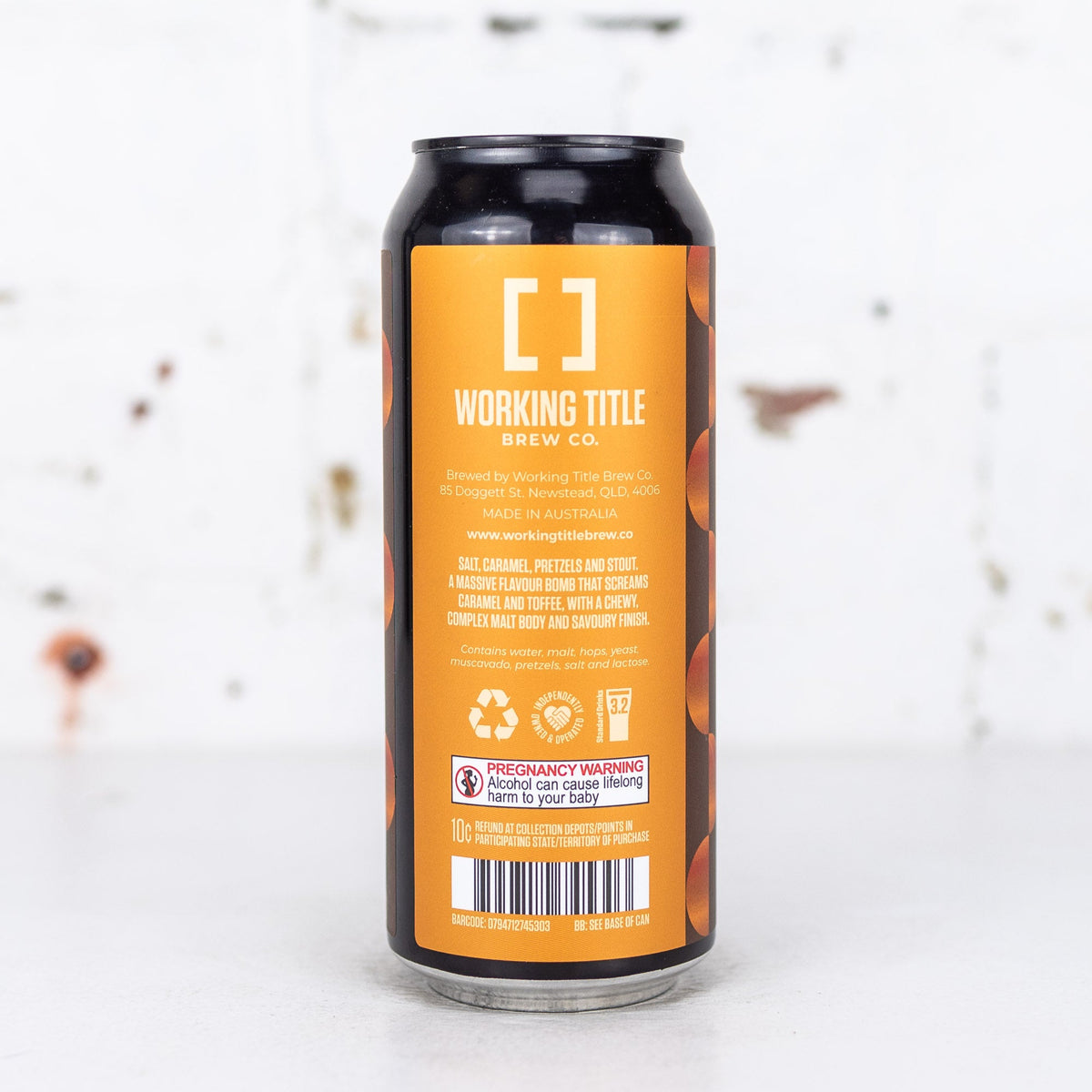 Working Title - Moonlight & Pretzels Pastry Stout 500ml