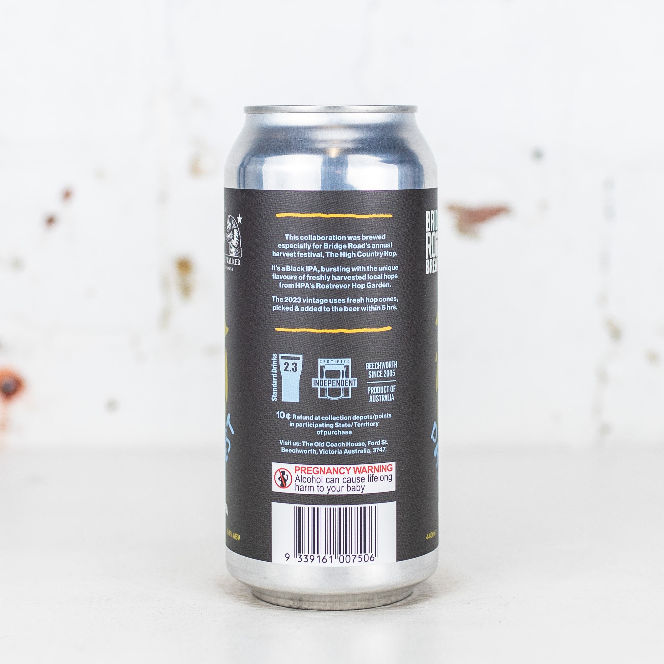 Bridge Road x Firestone Walker 'Dark Harvest' Fresh Hop Black IPA