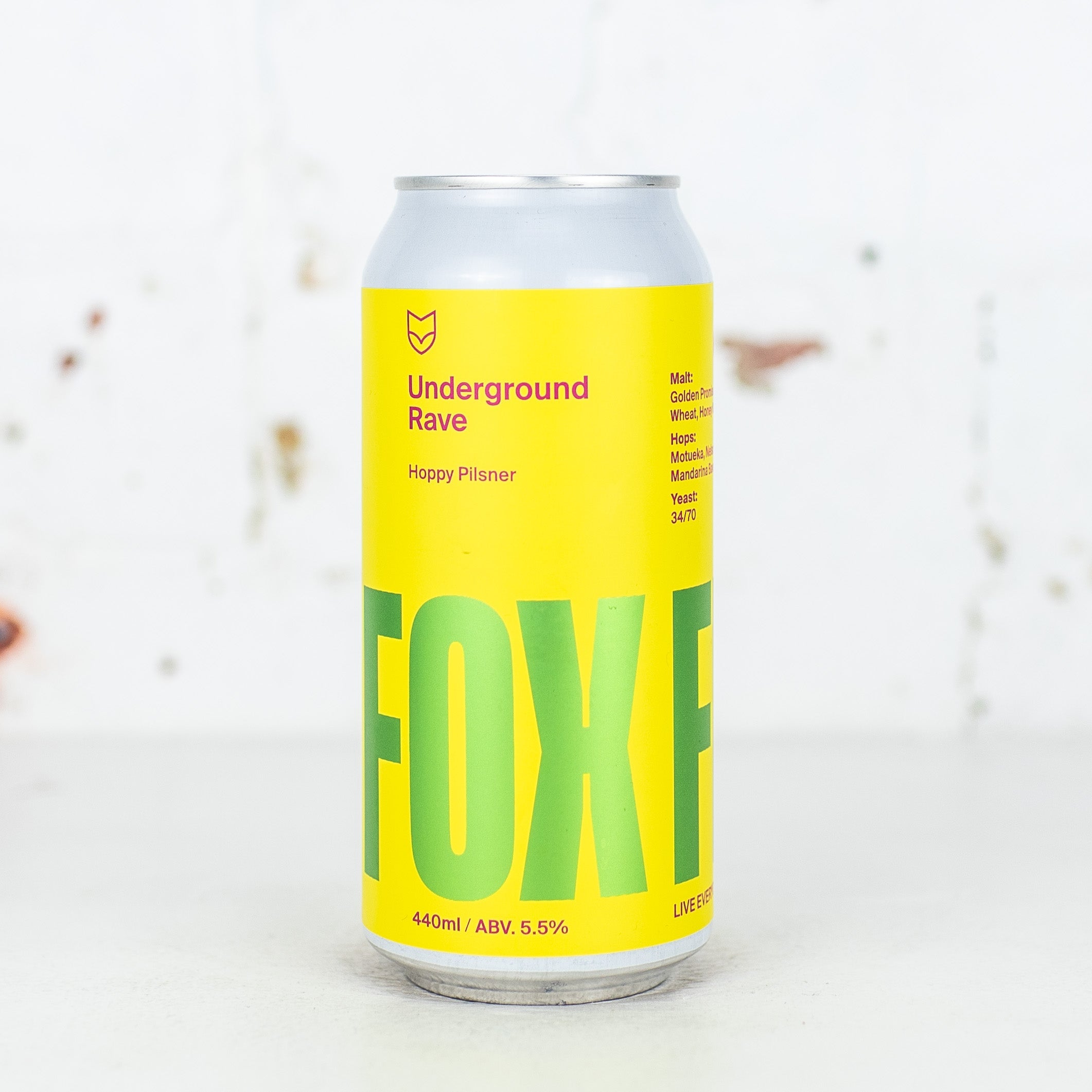 Fox Friday - Underground Rave Hoppy Pilsner