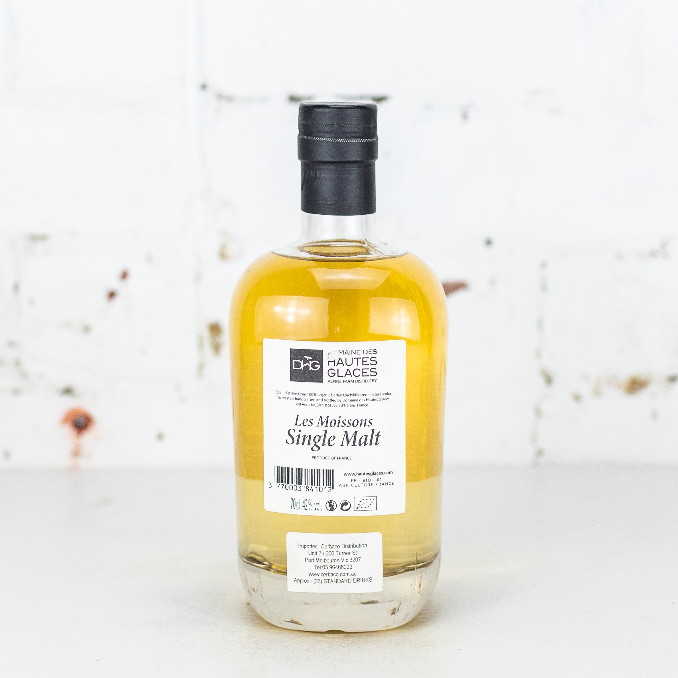 Domaine Des Hautes Glaces - Les Moissons Whisky 700ml
