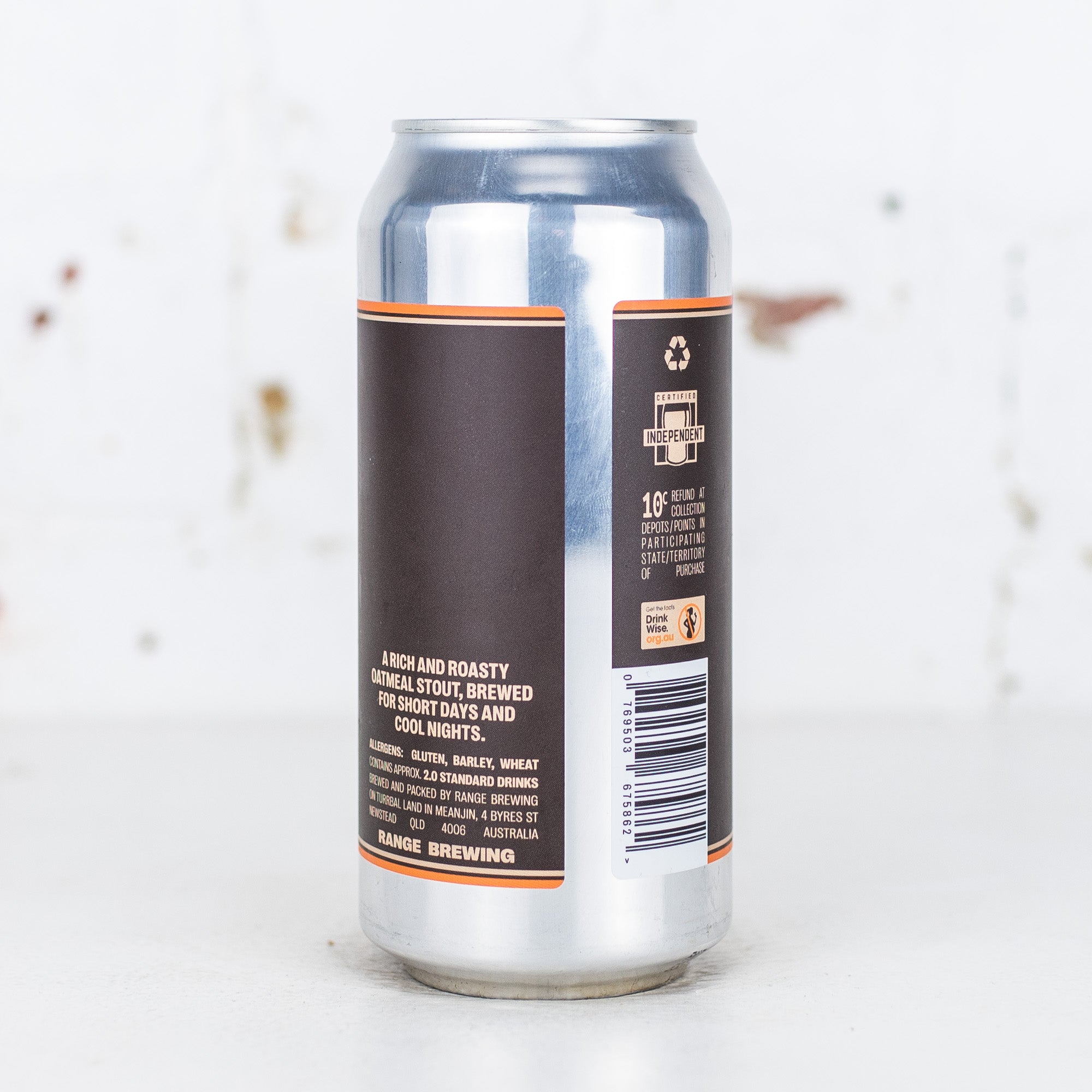 Range - Secret Handshake Oatmeal Stout