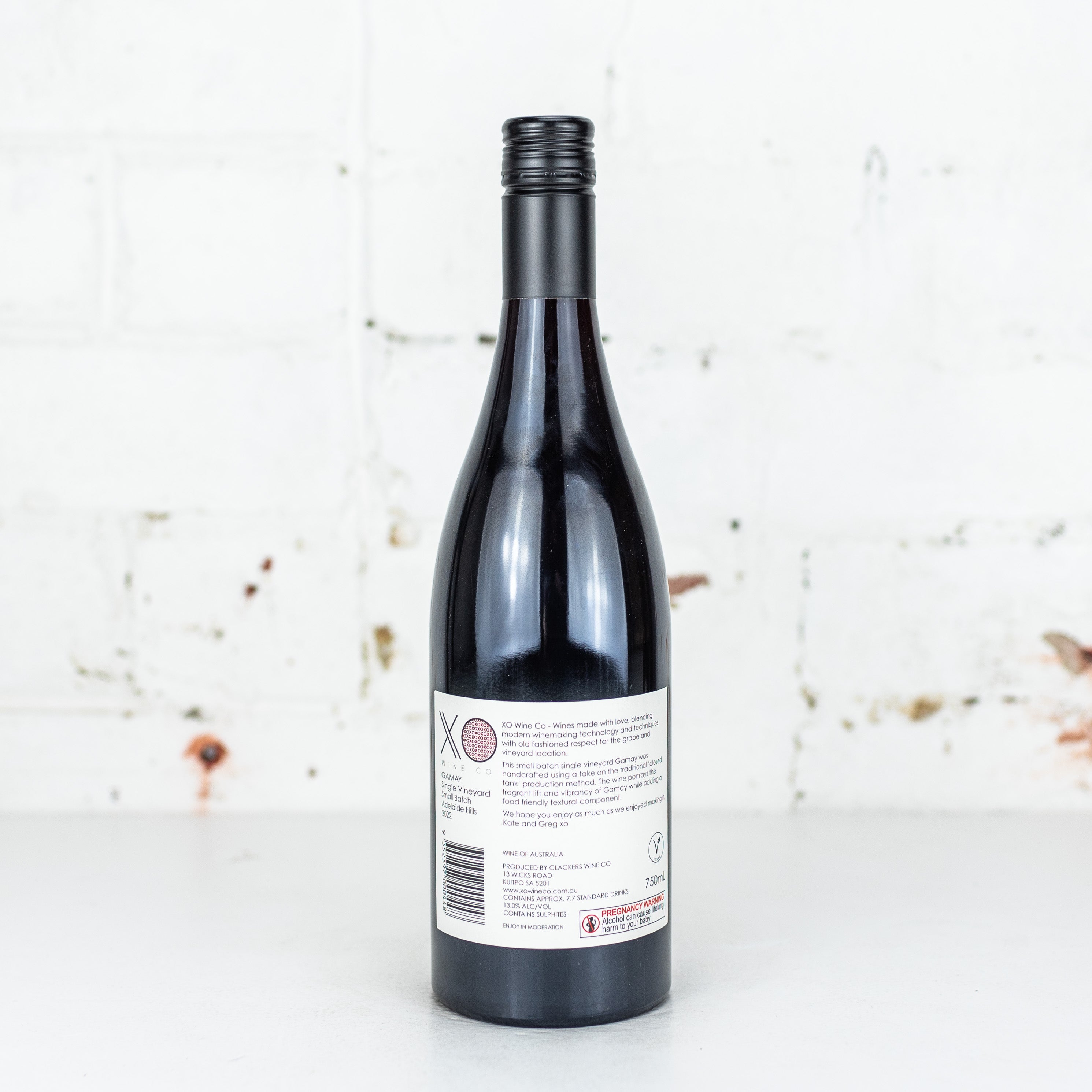 XO Wine Co - Gamay 750ml