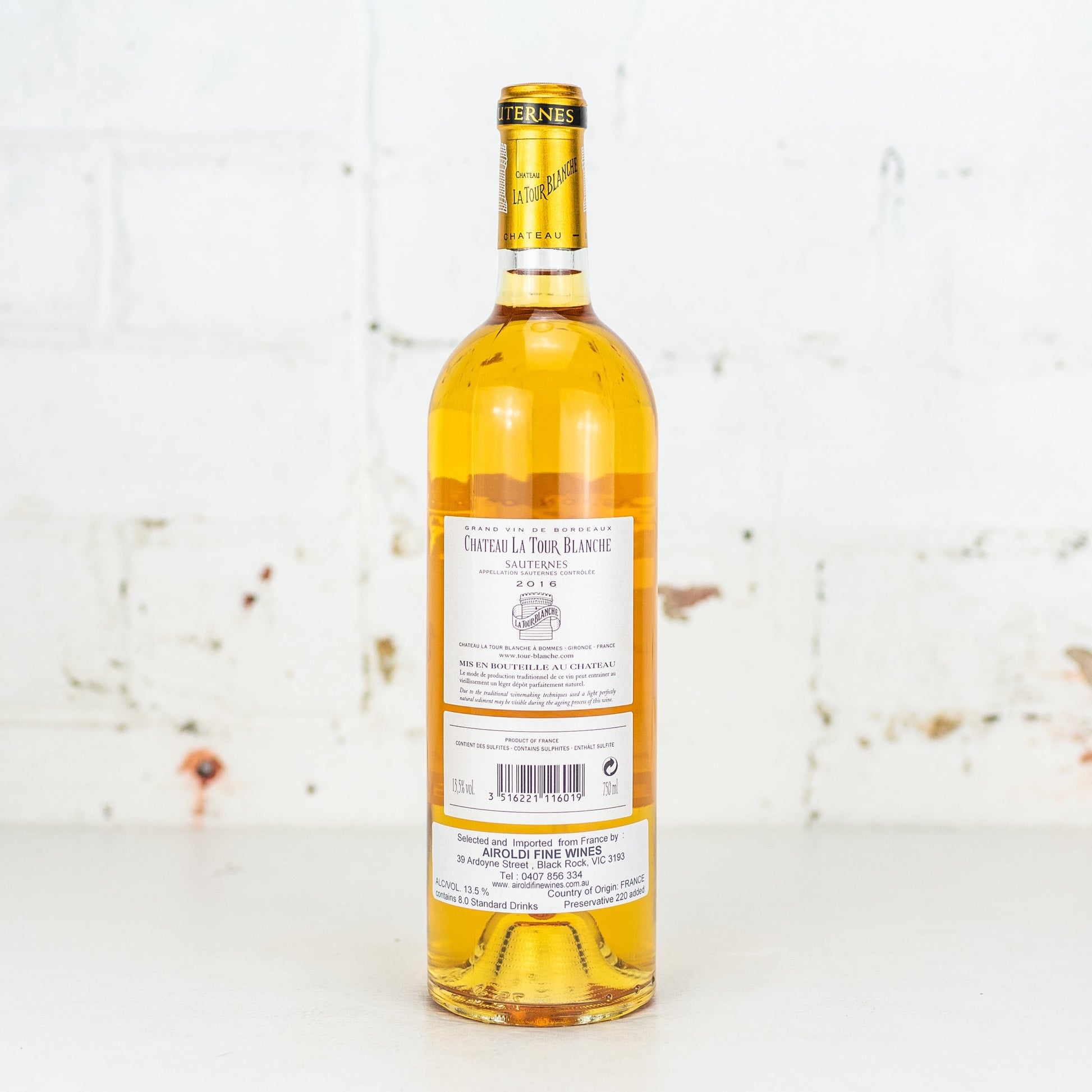 Chateau La Tour - Blanche 2016 750ml