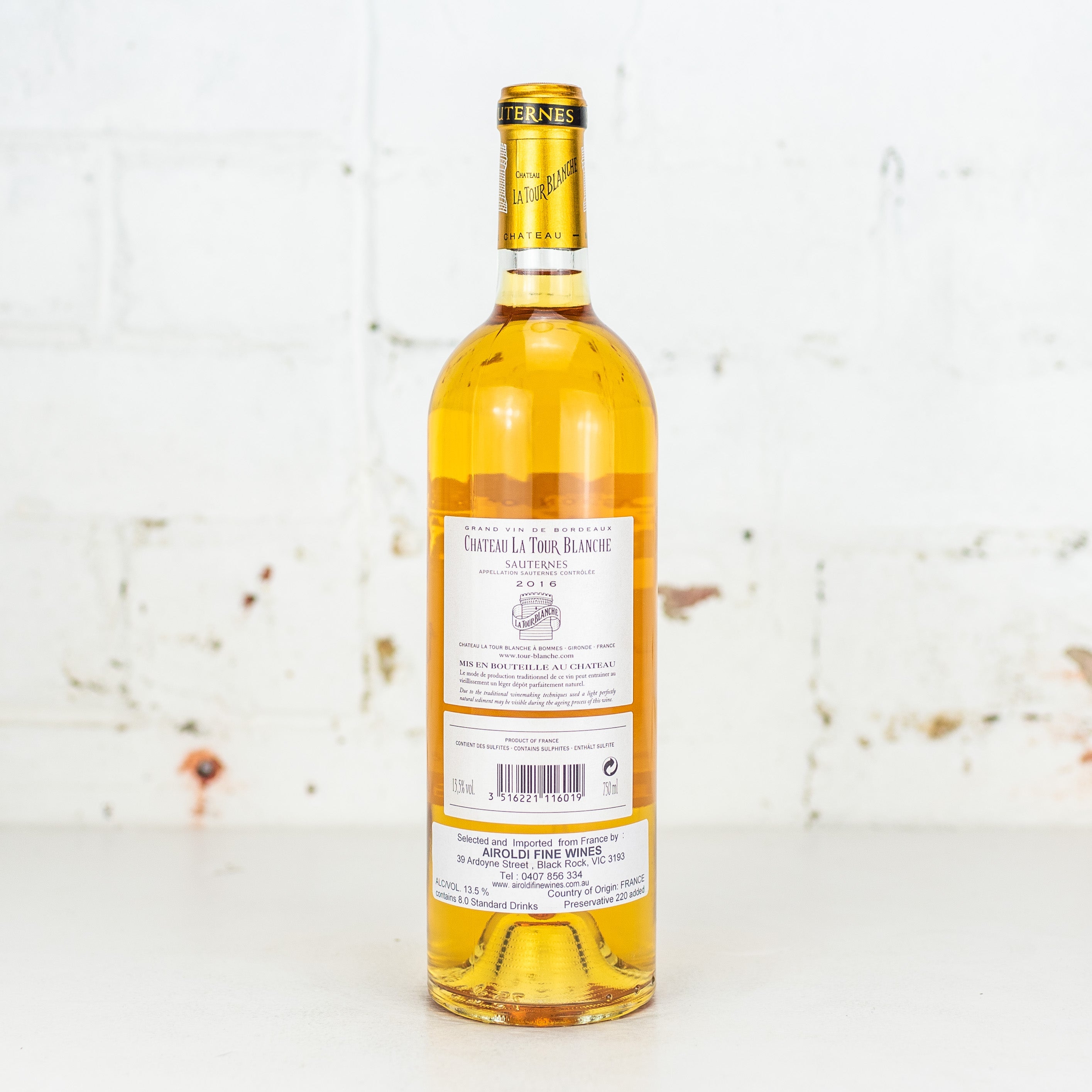 Chateau La Tour - Blanche 2016 750ml