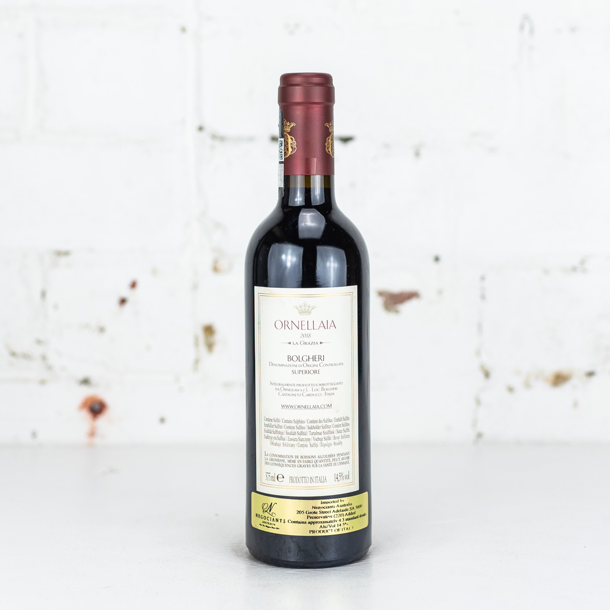 Ornellaia - Bolgheri 2018 375ml