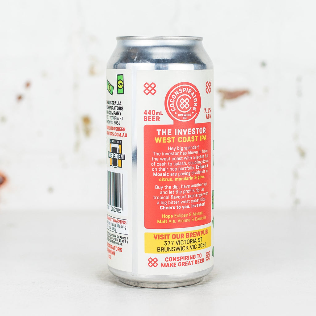Co Conspirators - The Investor West Coast IPA