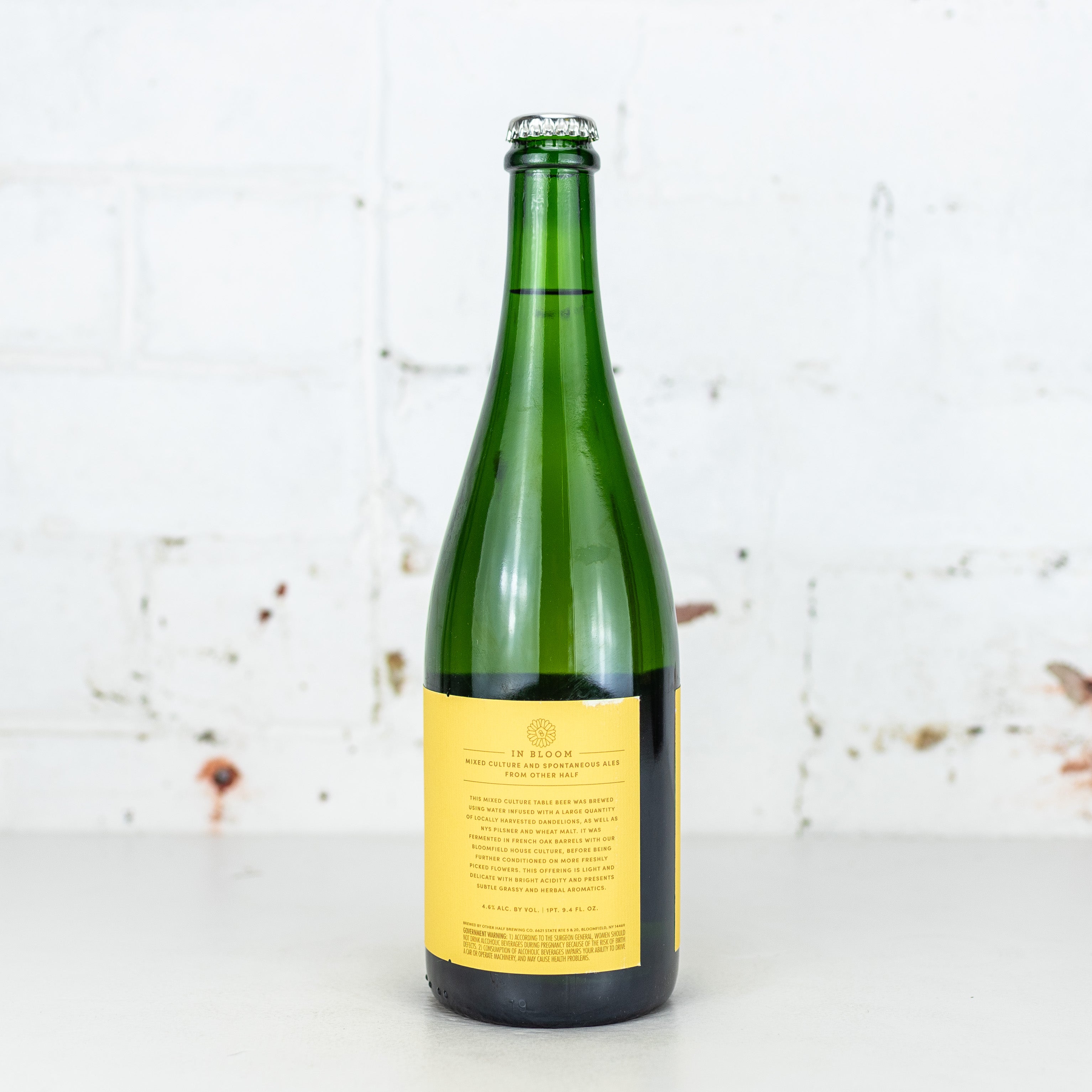 Other Half - Field Studies Dandelion Mixed Culture Table Beer 750ml