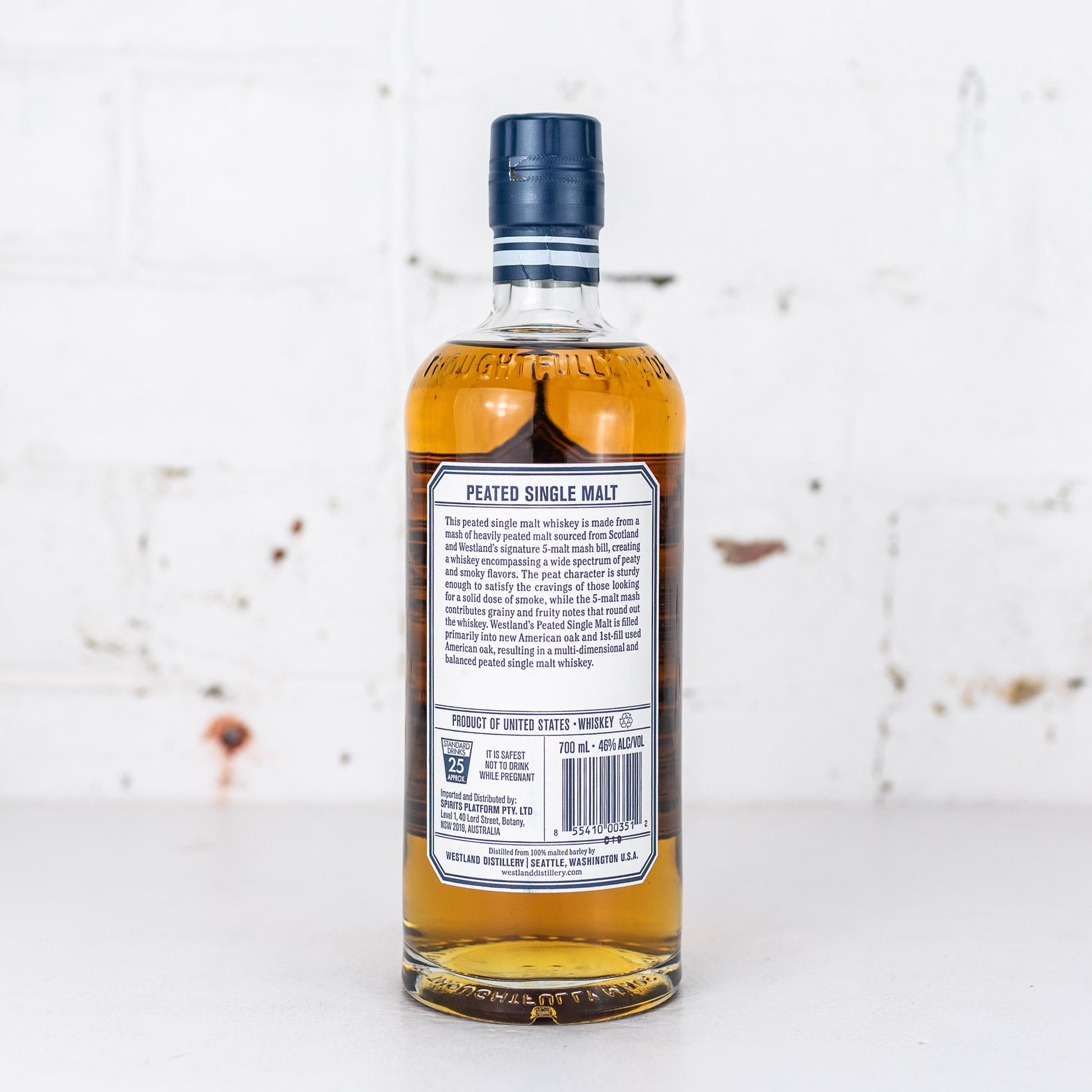 Westland - Peated Single Malt 700mL