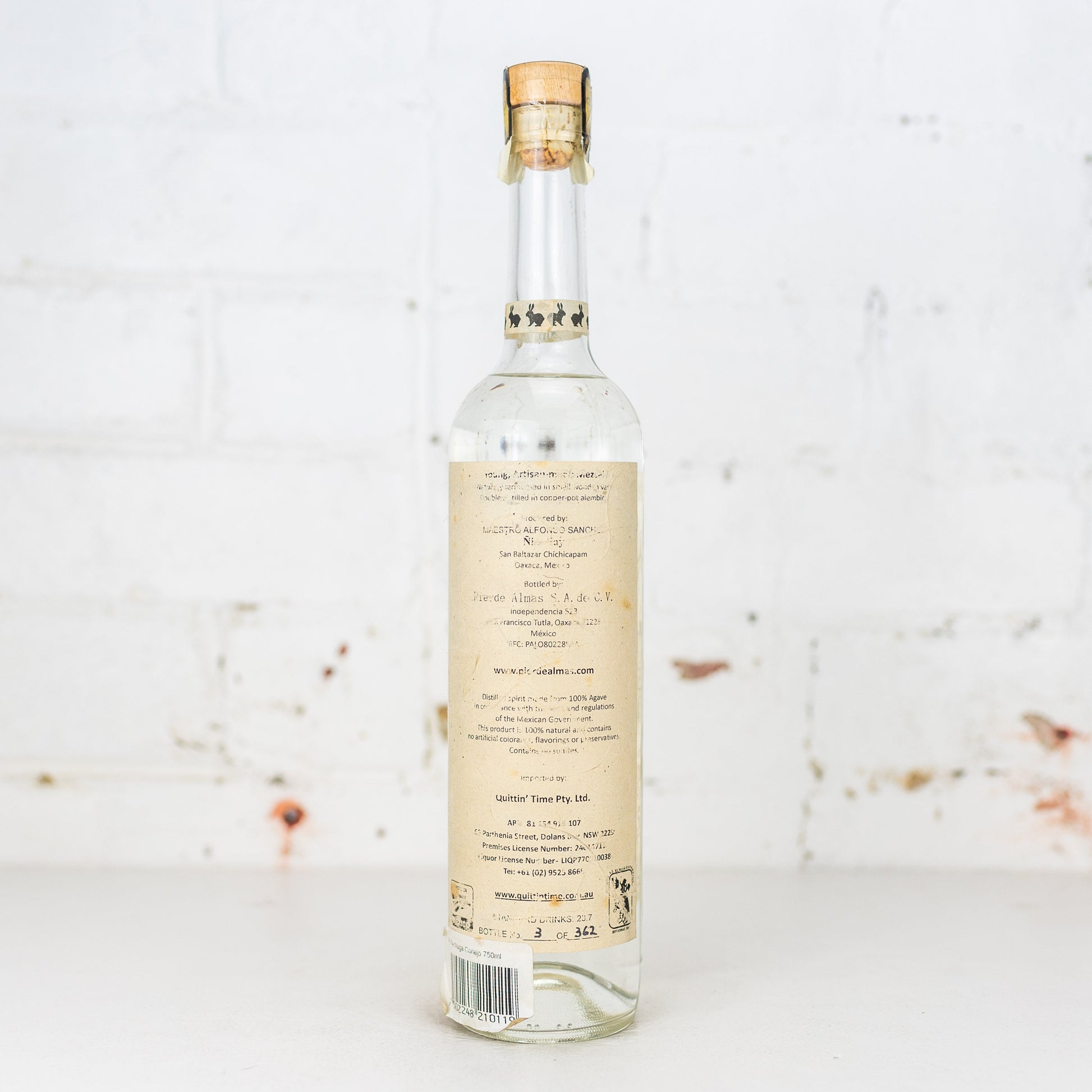 Pierde Almas - Conejo Mezcal 2011 750ml