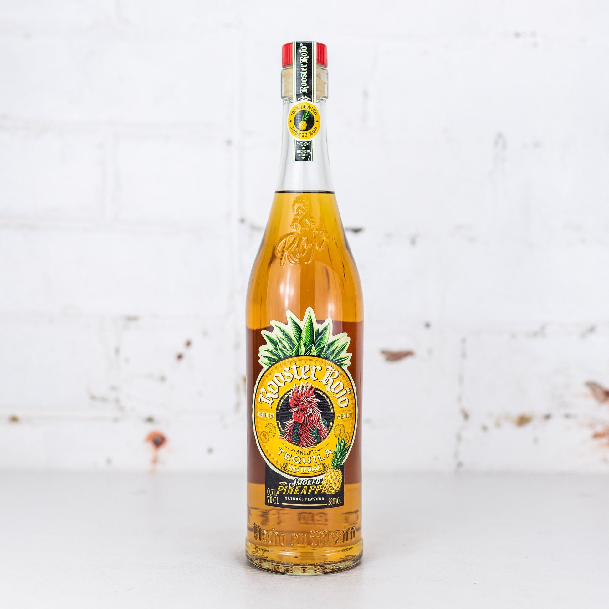 Rooster Rojo - Anejo Smoked Pineapple Tequila 700ml
