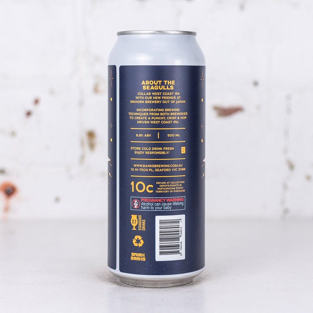 Banks x Inkhorn 'About the Seagulls' West Coast IPA