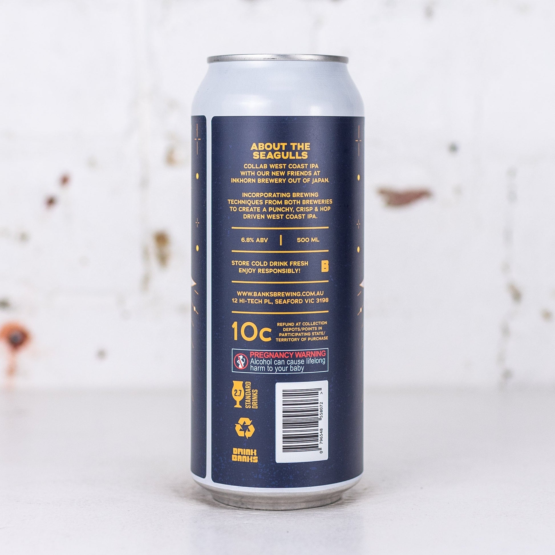 Banks x Inkhorn 'About the Seagulls' West Coast IPA