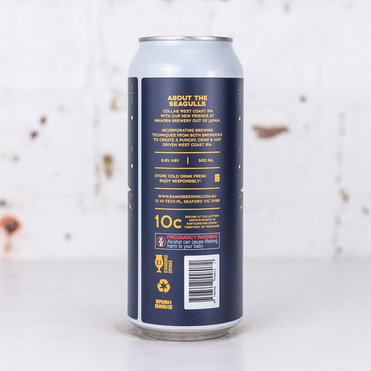Banks x Inkhorn 'About the Seagulls' West Coast IPA
