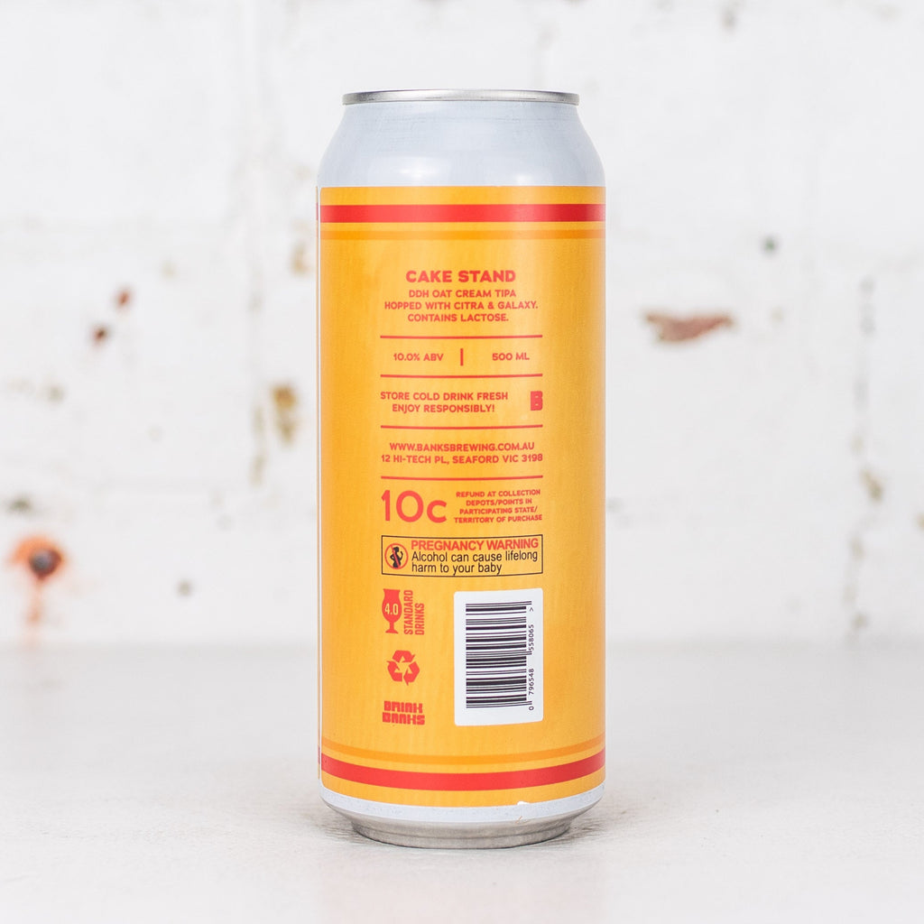 Banks - Cake Stand Oat Cream Triple IPA
