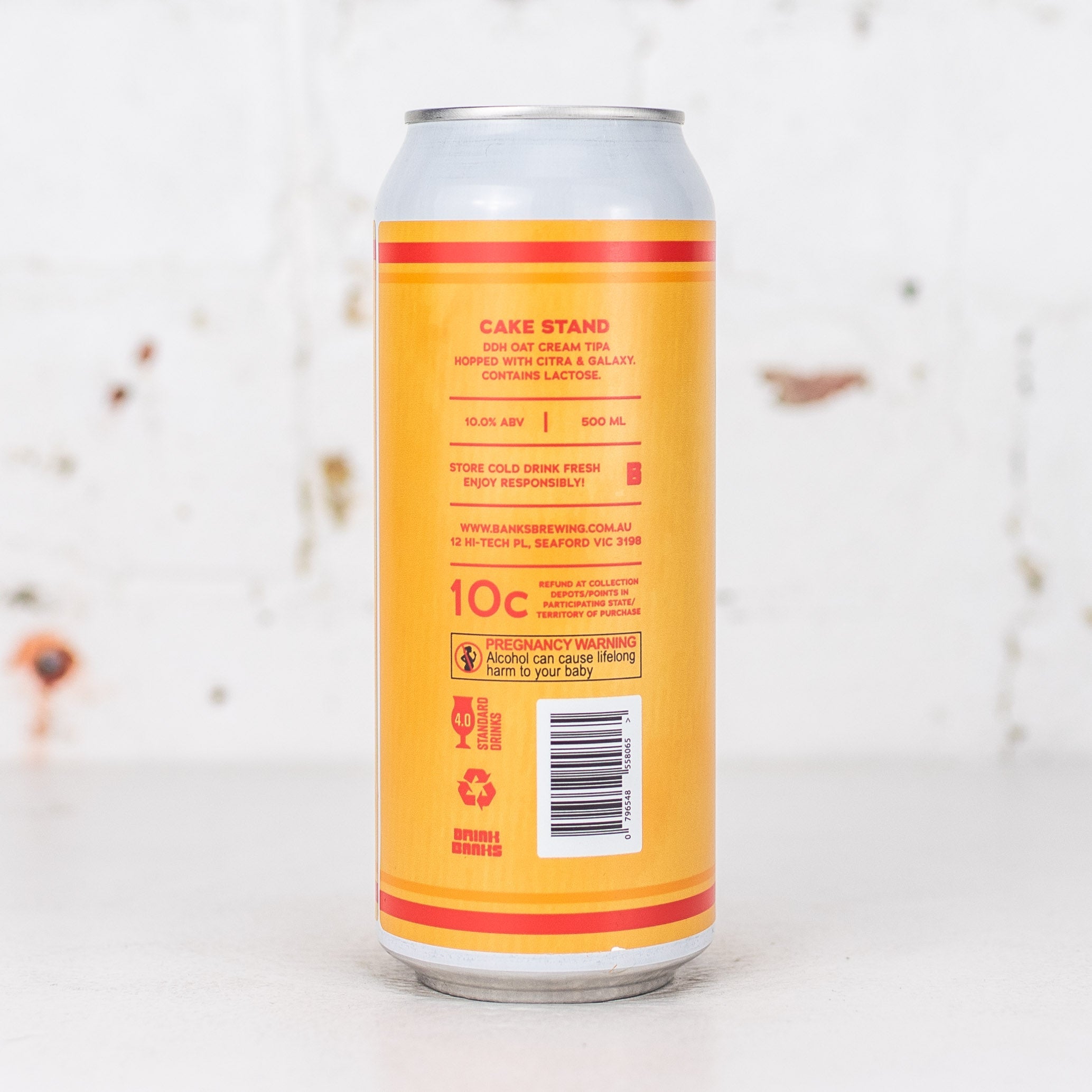 Banks - Cake Stand Oat Cream Triple IPA