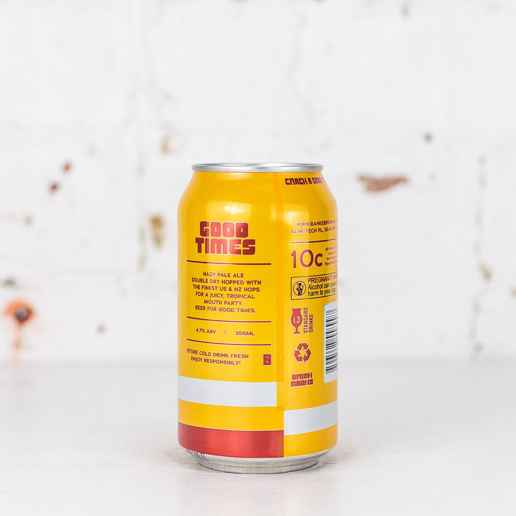 Banks - Good Times Hazy Pale Ale