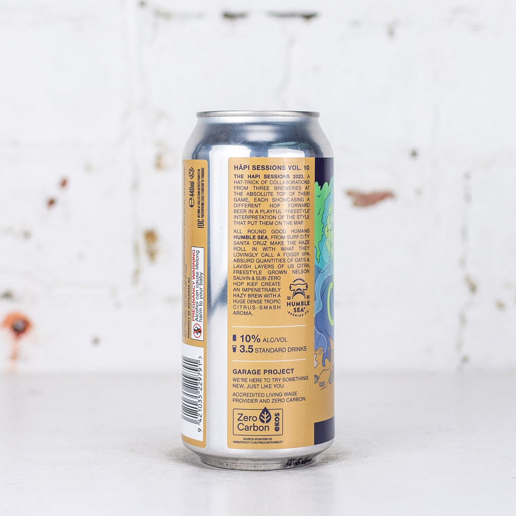Garage Project x Humble Sea 'Hapi Sessions Vol. 10: Fogbound' Foggy TIPA