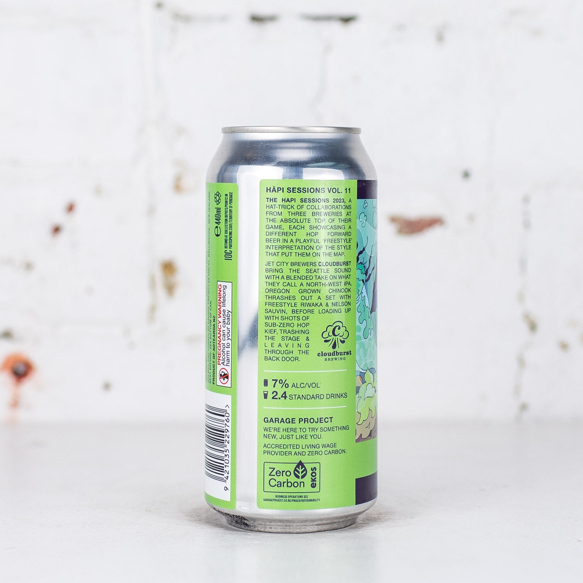 Garage Project x Cloudburst 'Hapi Sessions Vol. 11: Welcome to Cloudland' North West IPA