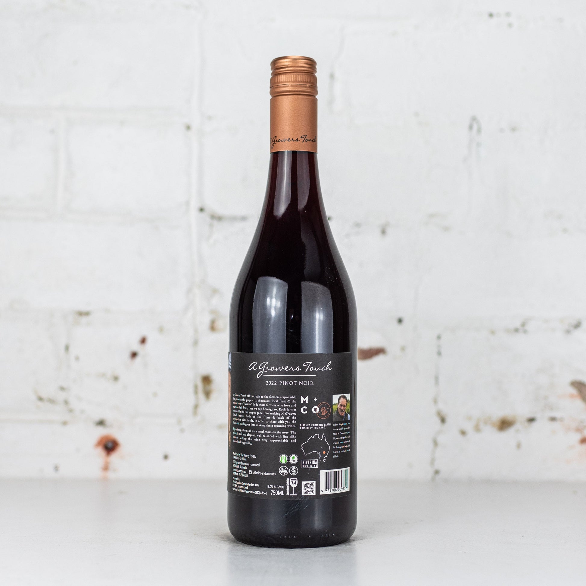 Mino & Co - A Growers Touch Pinot Noir 750ml