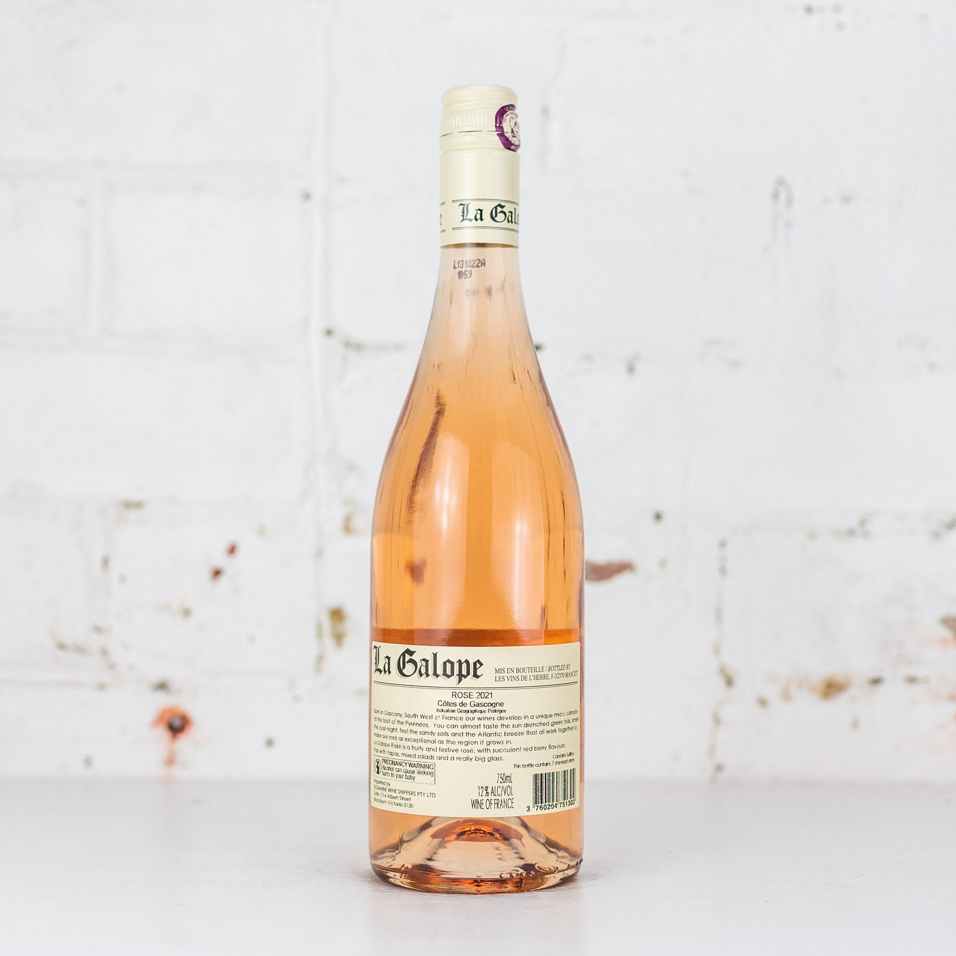 La Galope - Rose 750ml