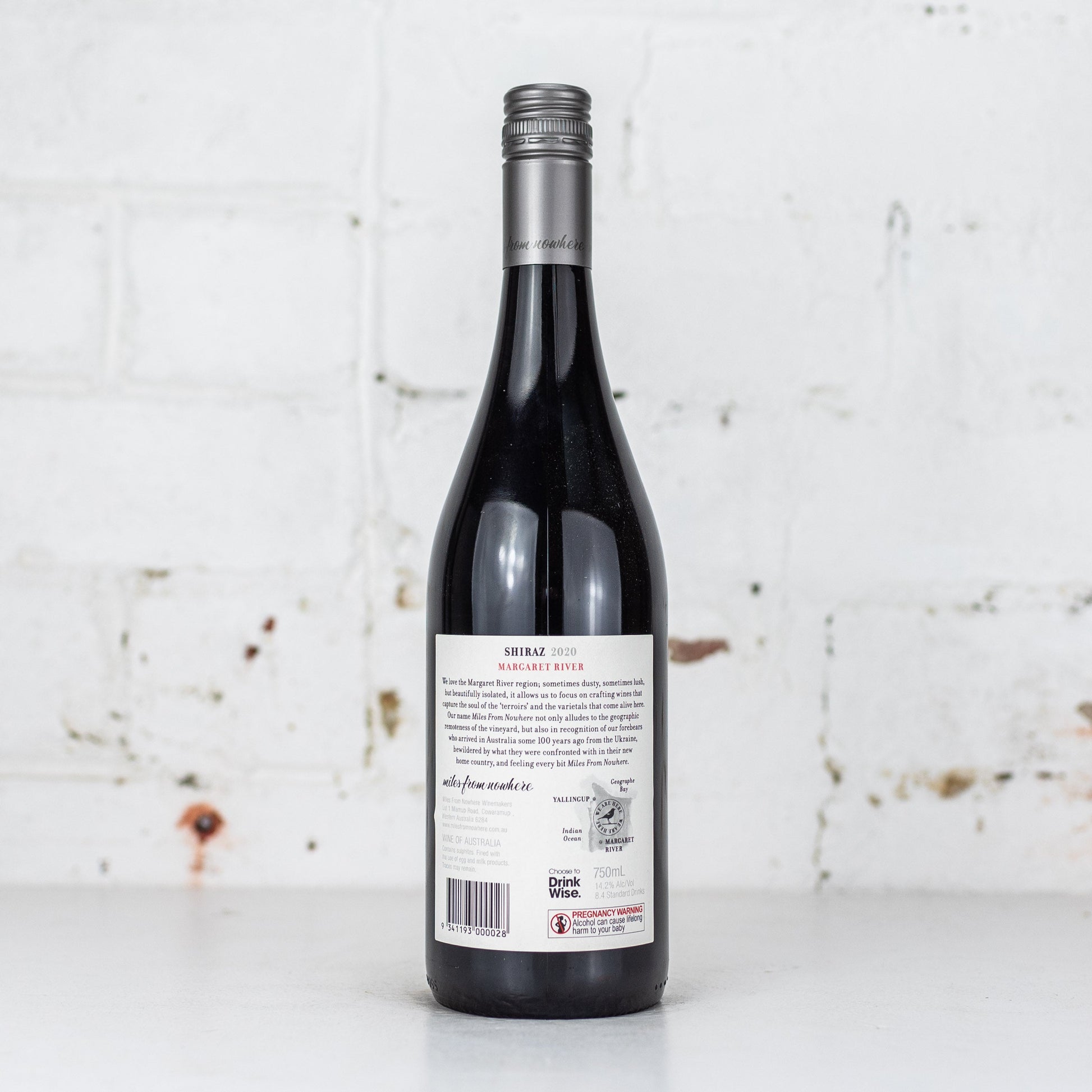Miles from Nowhere - Shiraz 750ml