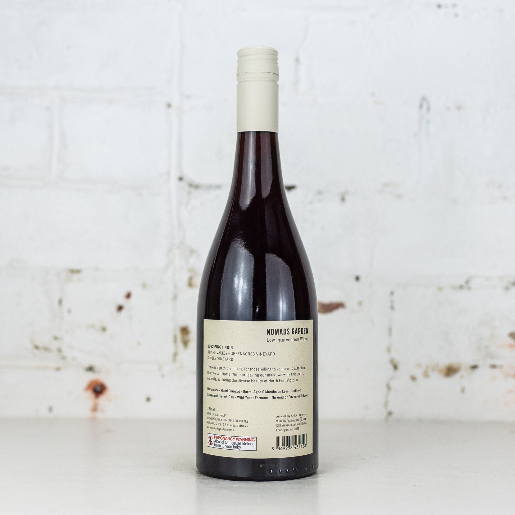 Nomads Garden - Pinot Noir 2022 750ml